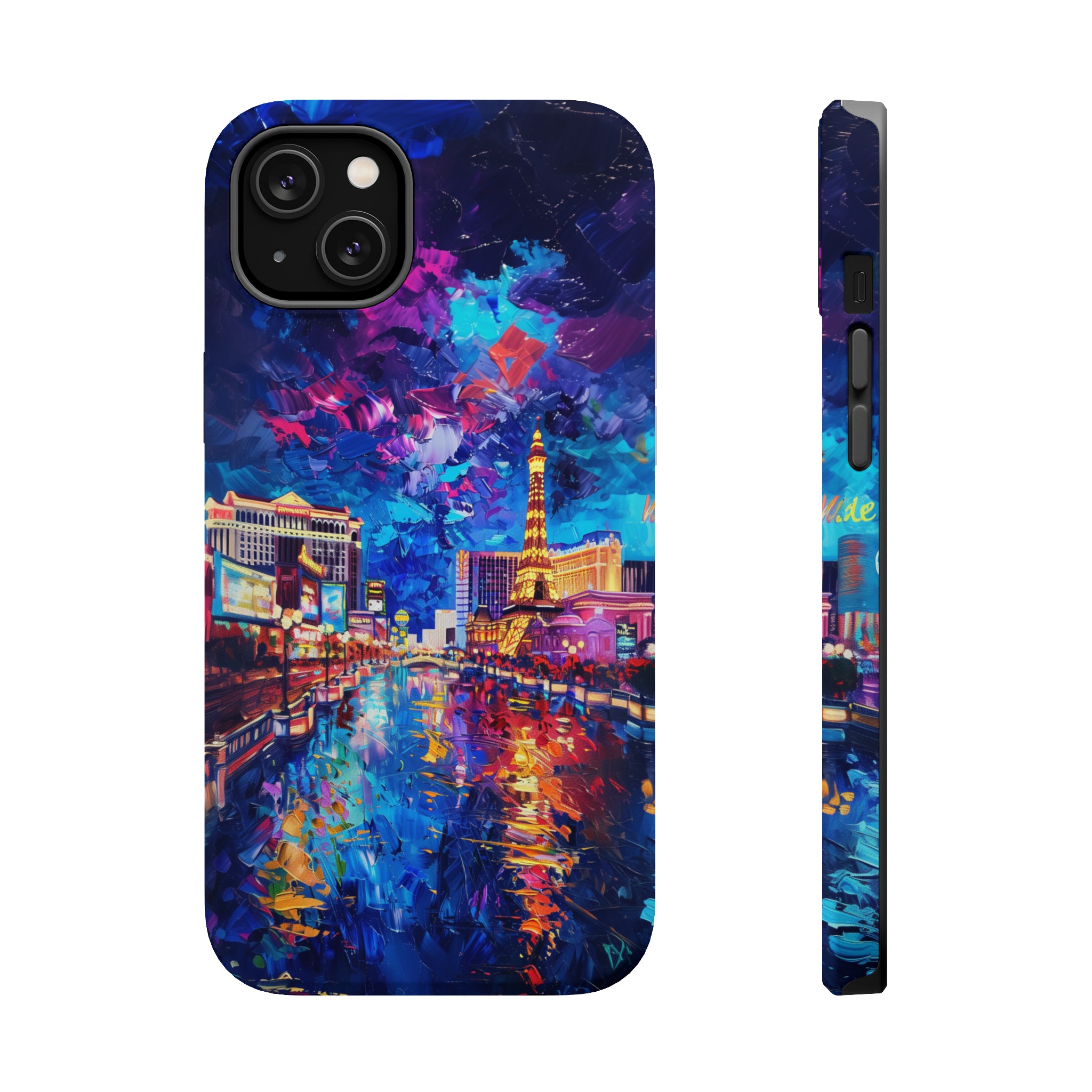 STIKISS™ Oil Paints Collection 01-012 Las Vegas iPhone MagSafe Tough Case