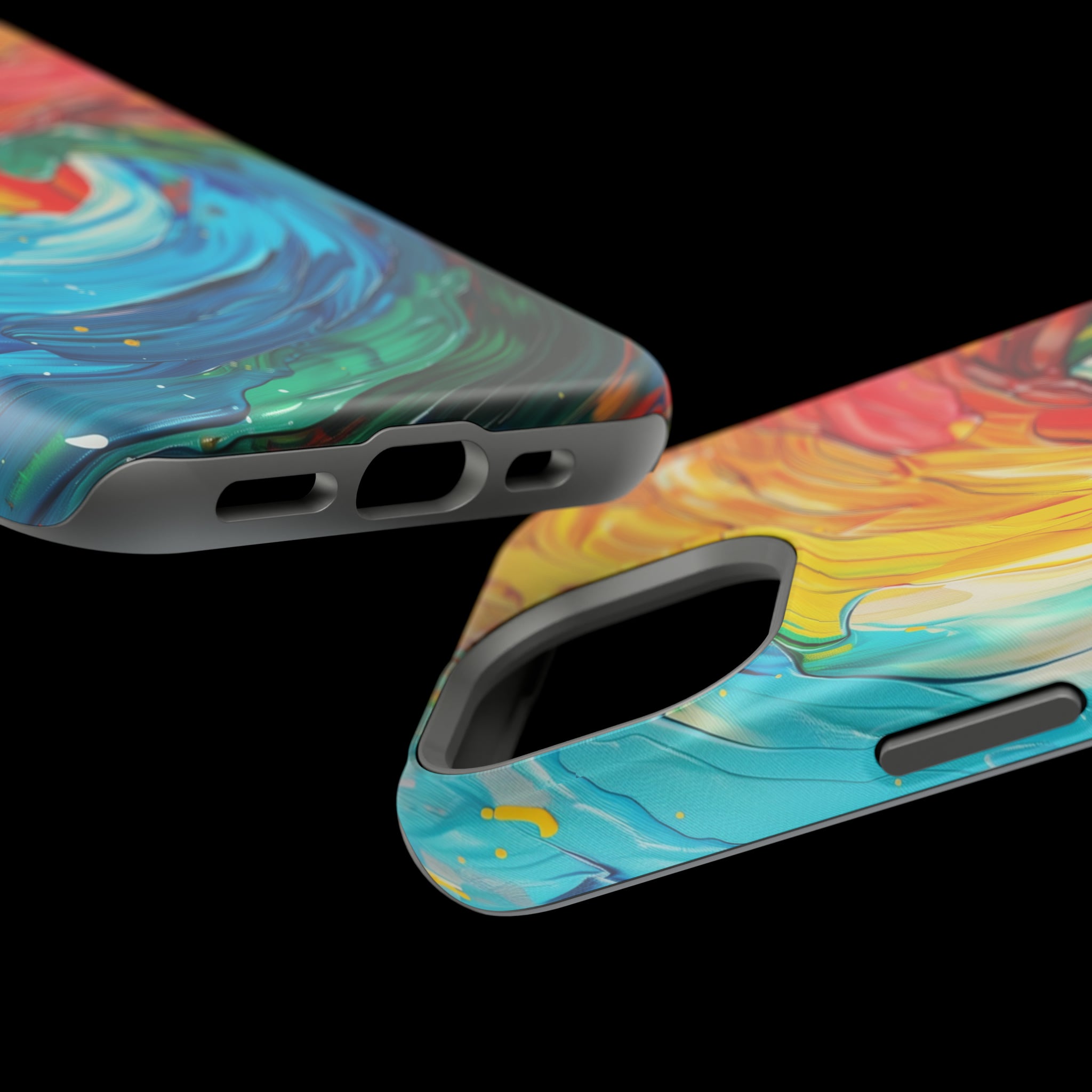 STIKISS™ Oil Paints Collection 01-018 Wave iPhone MagSafe Tough Case