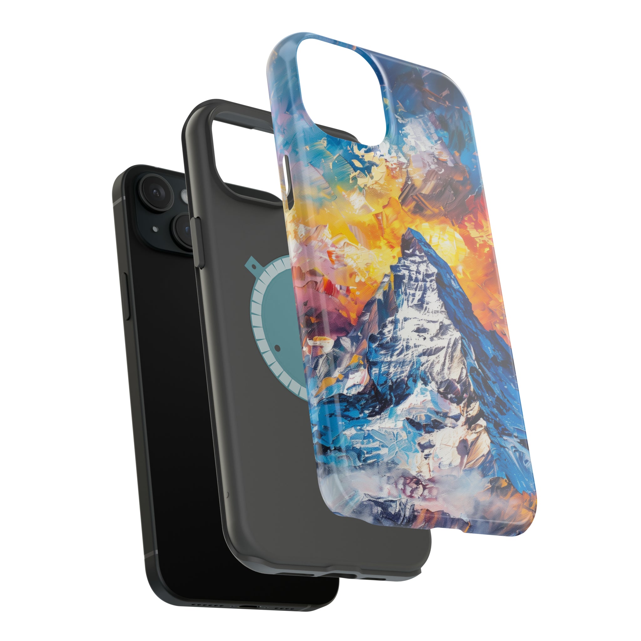 STIKISS™ Oil Paints Collection 01-009 Mount Everest iPhone MagSafe Tough Case