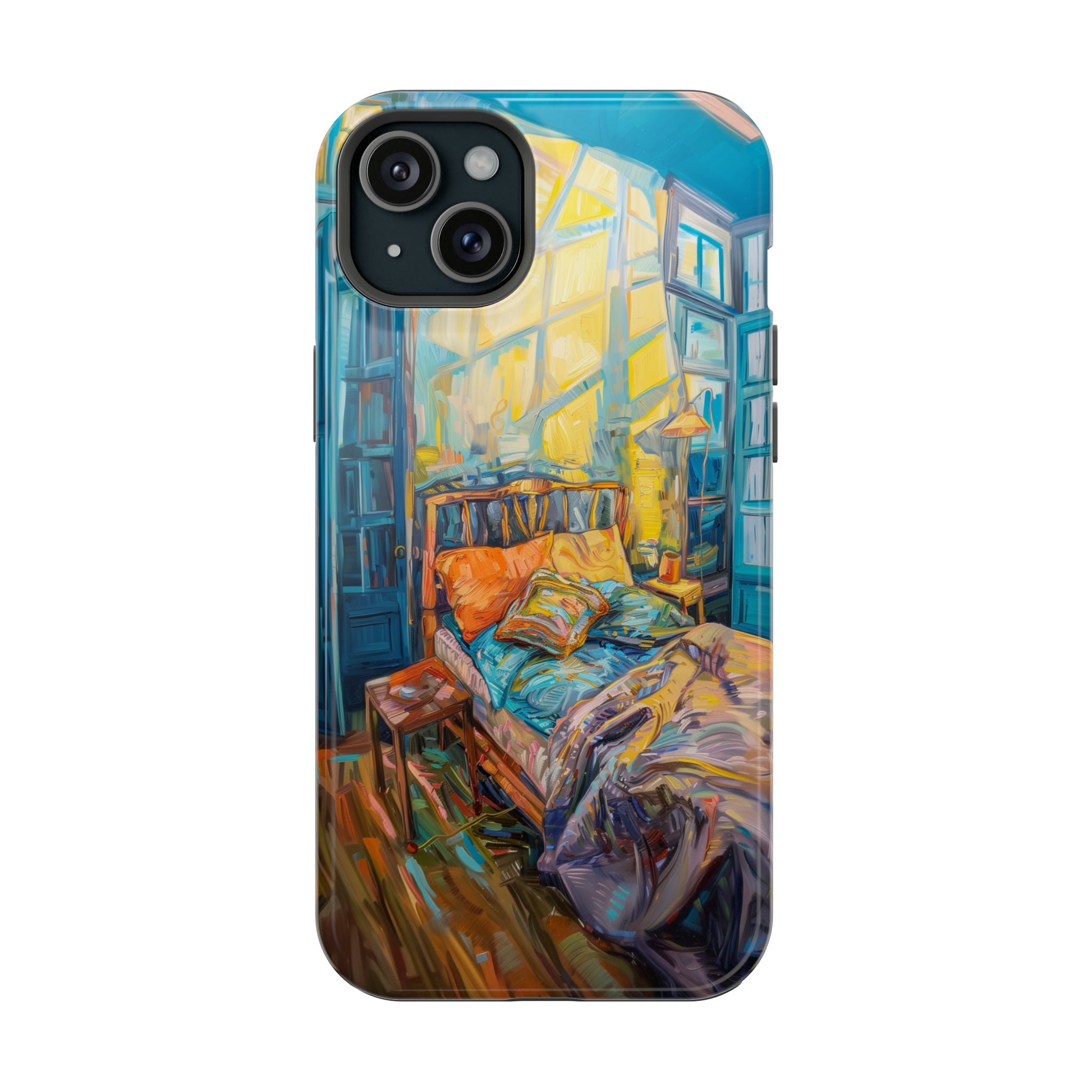 STIKISS™ Oil Paints Collection 01-020 Bed iPhone MagSafe Tough Case