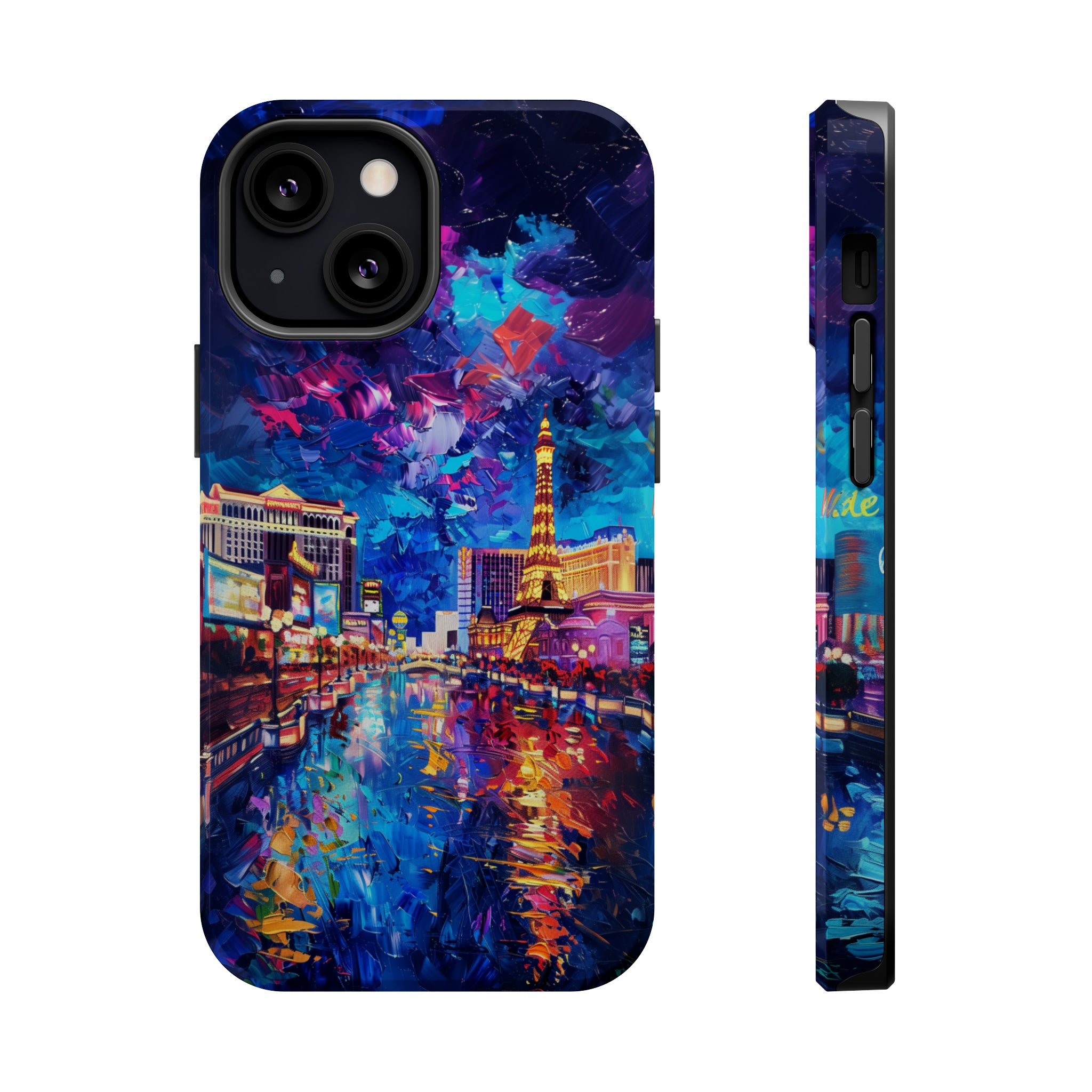 STIKISS™ Oil Paints Collection 01-012 Las Vegas iPhone MagSafe Tough Case