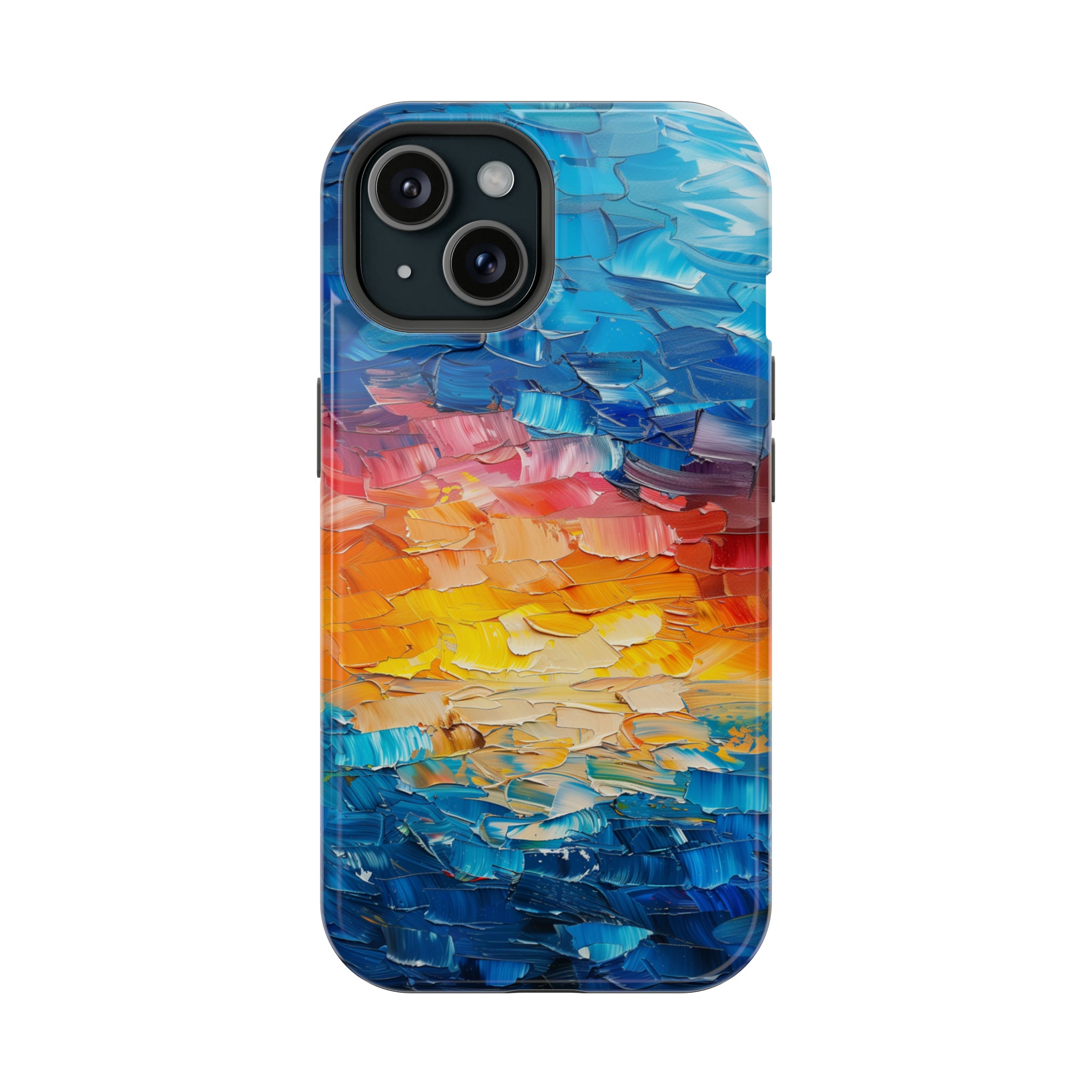 STIKISS™ Oil Paints Collection 01-004 Sunset iPhone MagSafe Tough Case