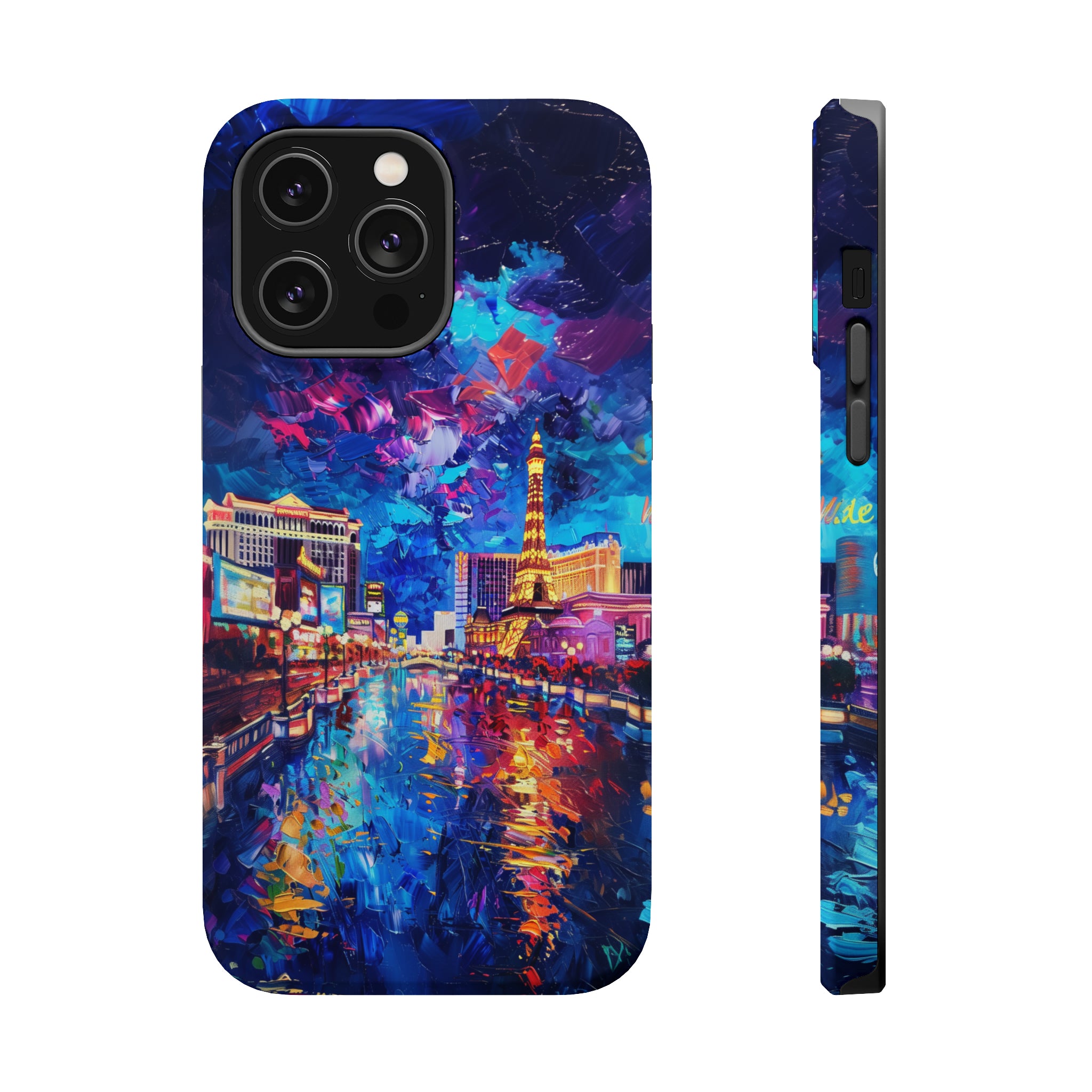 STIKISS™ Oil Paints Collection 01-012 Las Vegas iPhone MagSafe Tough Case