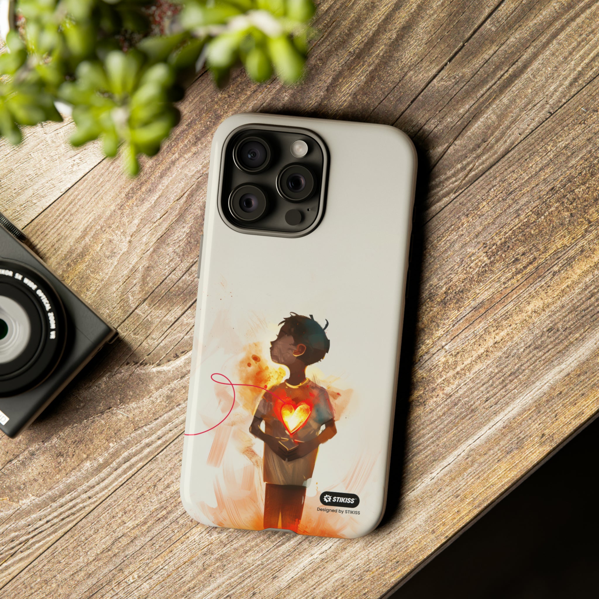 STIKISS™ Exploring Love Collection 011 - Lover Tough iPhone, Galaxy, Pixel phone Case