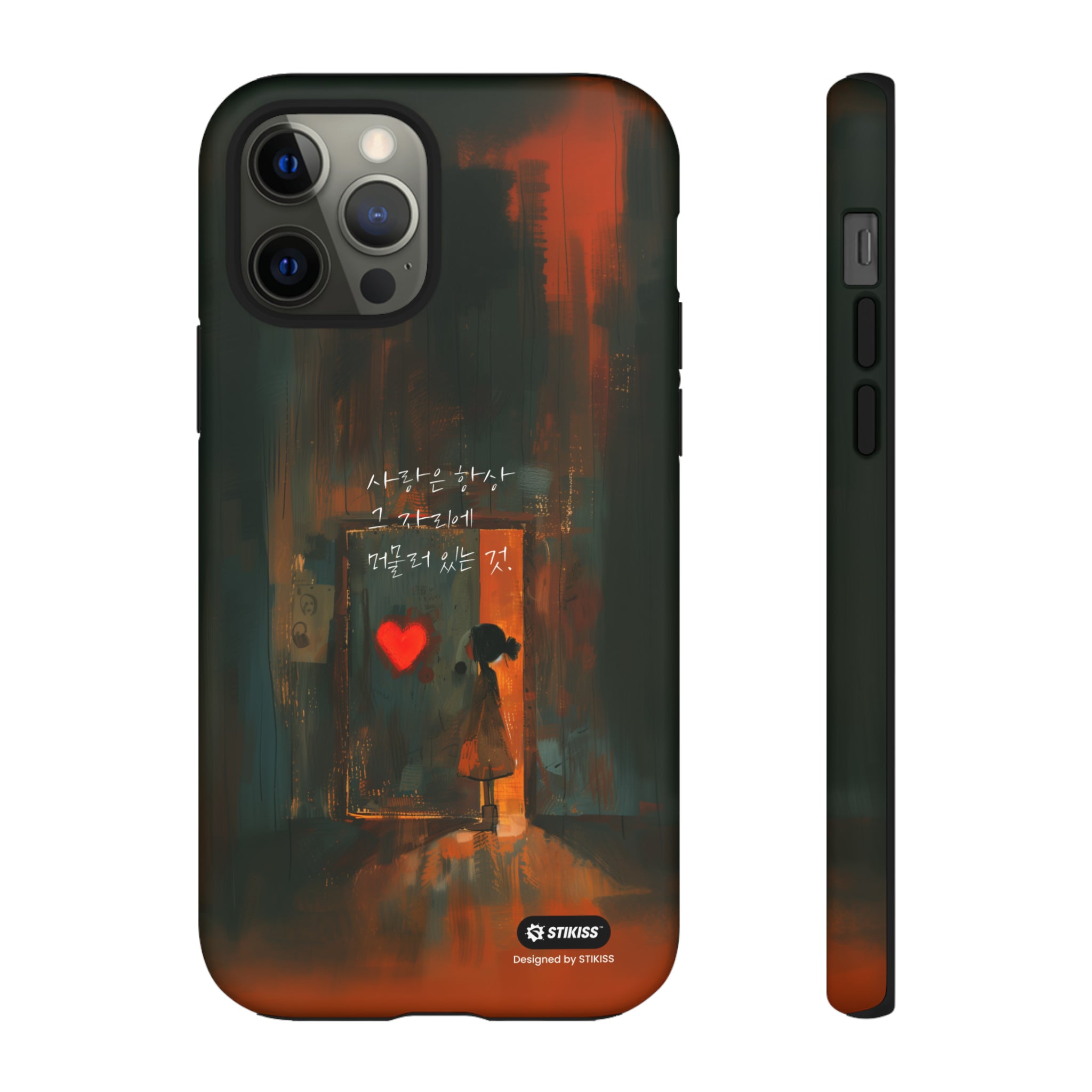 STIKISS™ Exploring Love Collection 002 - Love always Tough iPhone Cases