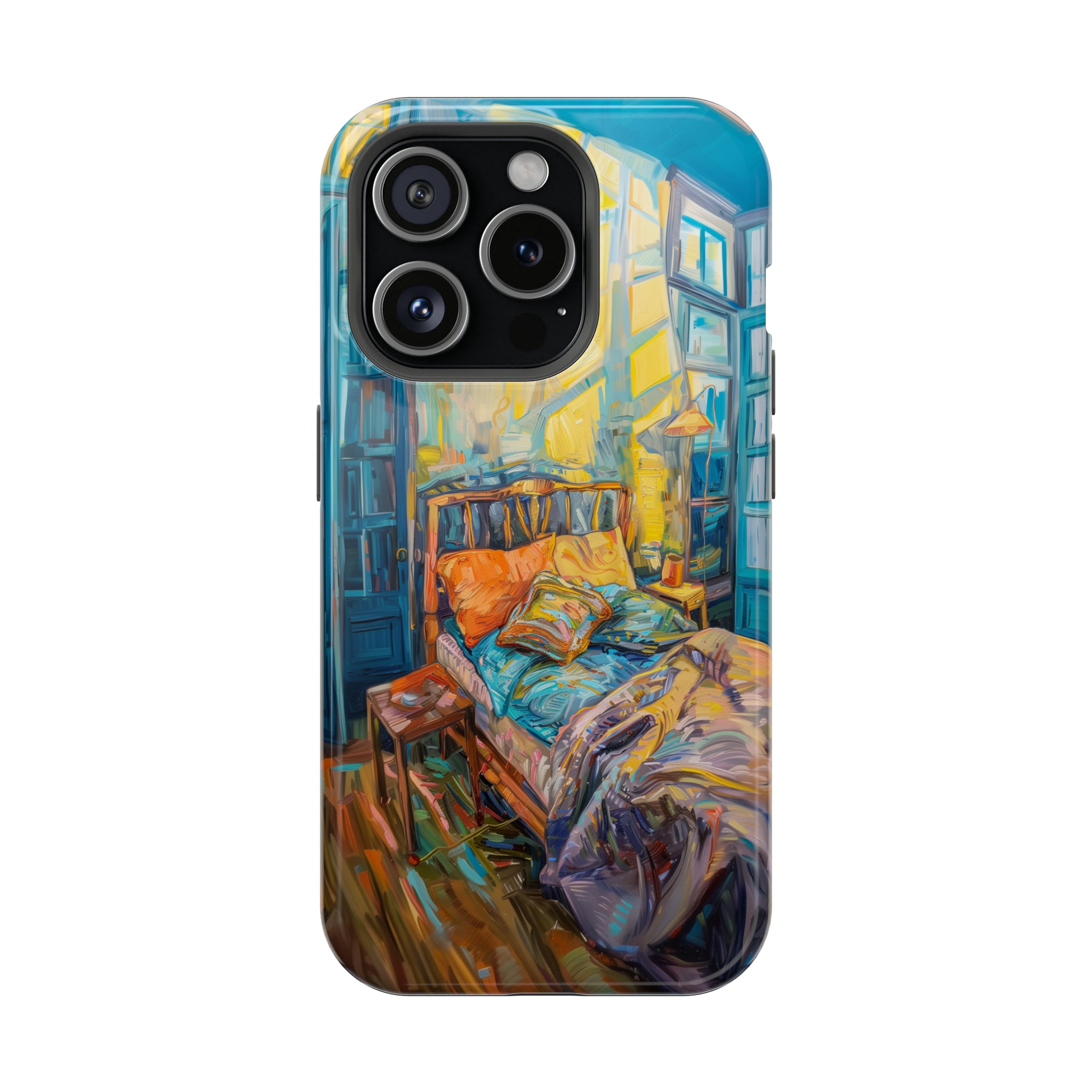 STIKISS™ Oil Paints Collection 01-020 Bed iPhone MagSafe Tough Case