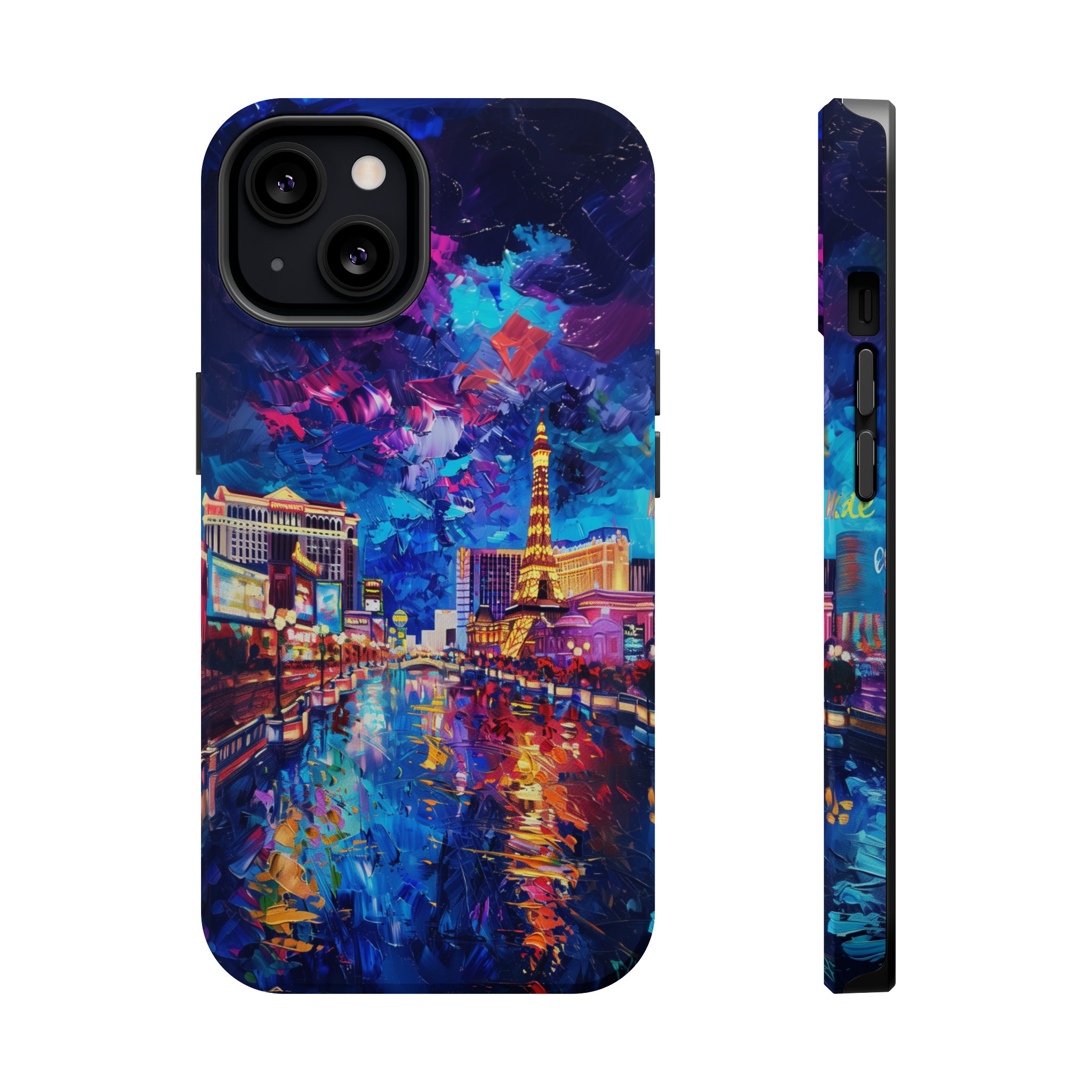 STIKISS™ Oil Paints Collection 01-012 Las Vegas iPhone MagSafe Tough Case