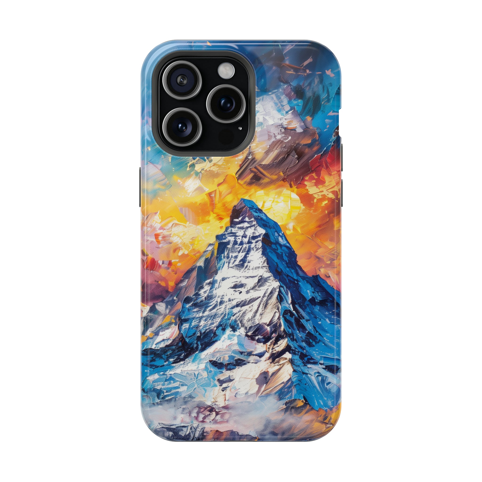 STIKISS™ Oil Paints Collection 01-009 Mount Everest iPhone MagSafe Tough Case