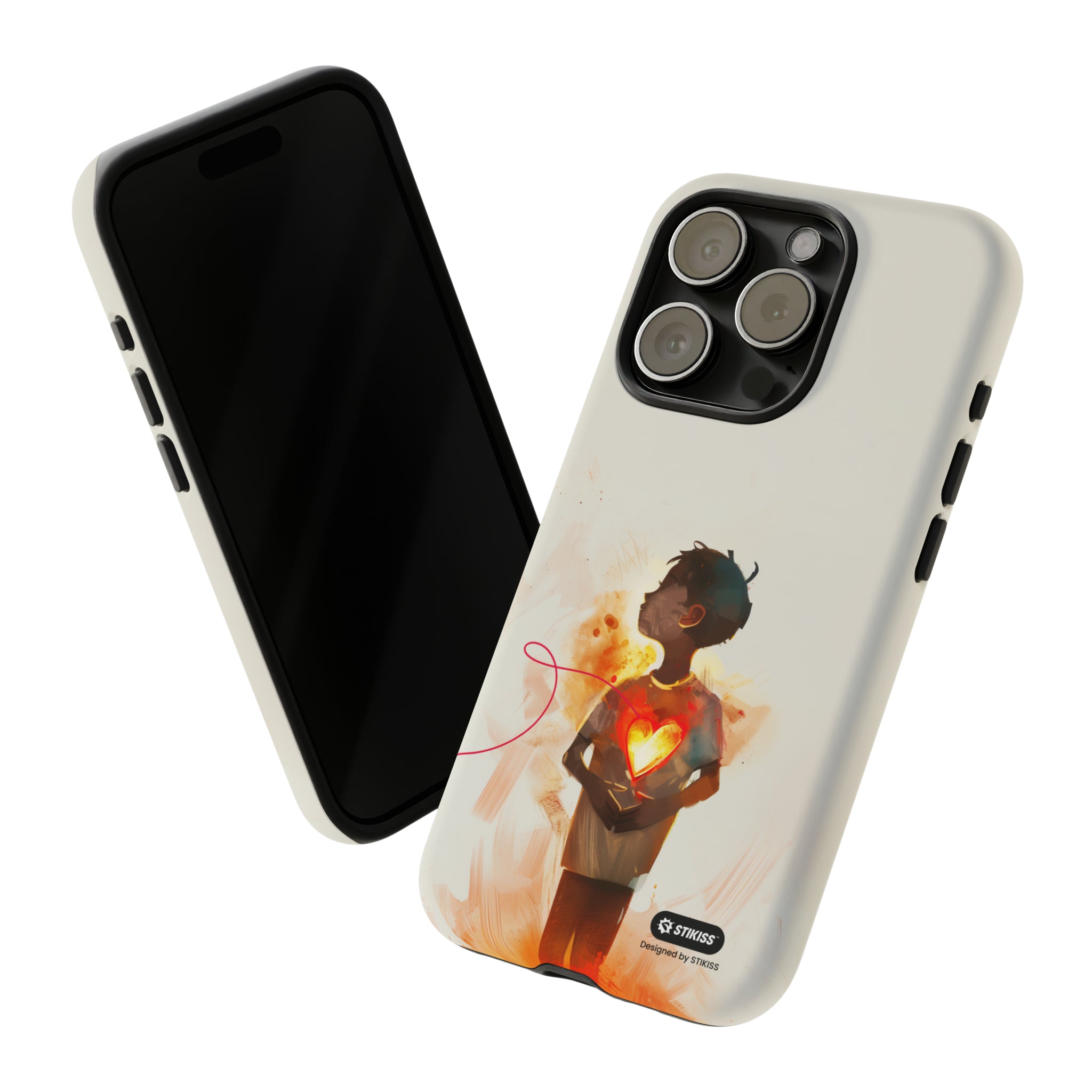 STIKISS™ Exploring Love Collection 011 - Lover Tough iPhone, Galaxy, Pixel phone Case