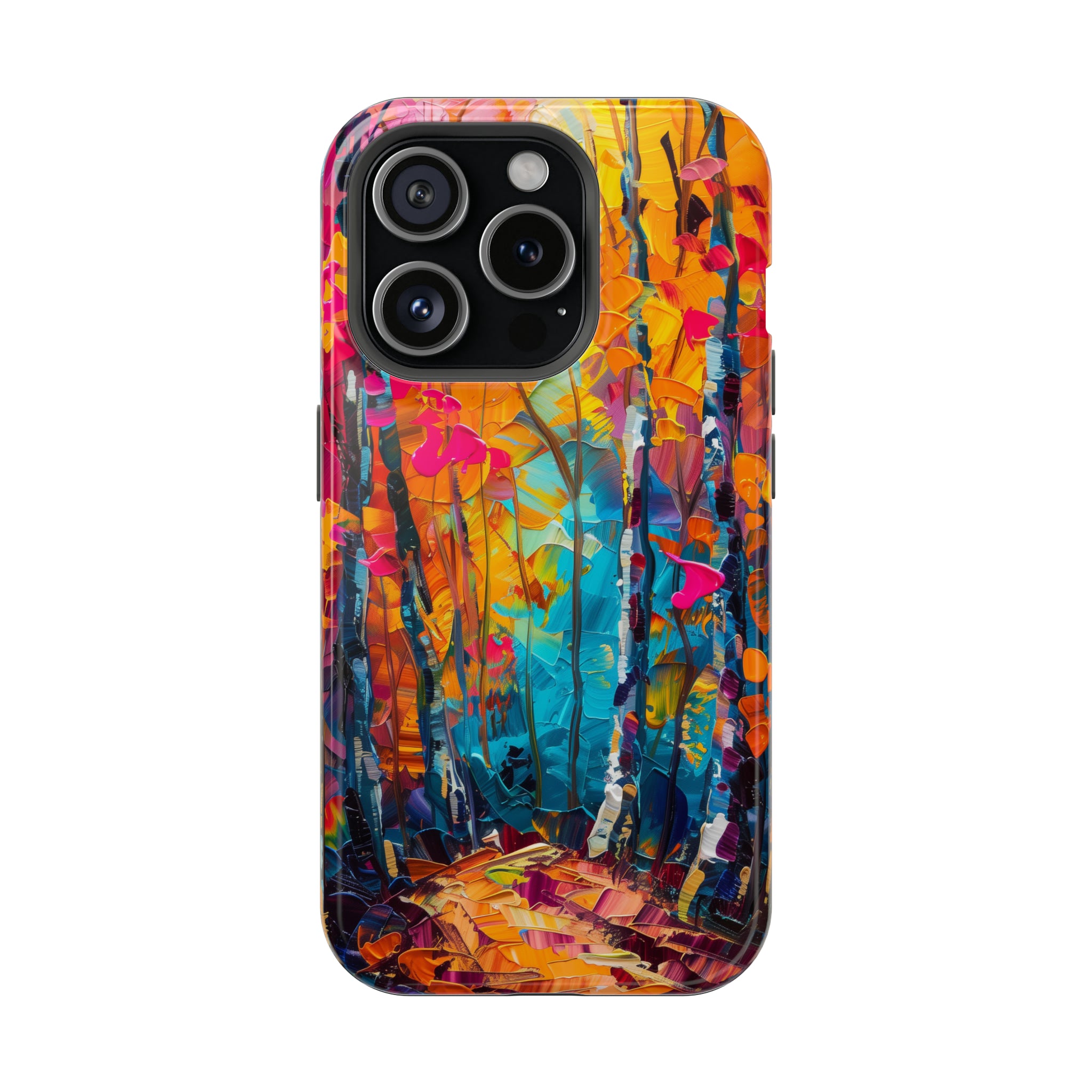 STIKISS™ Oil Paints Collection 01-002 Forest iPhone MagSafe Tough Case