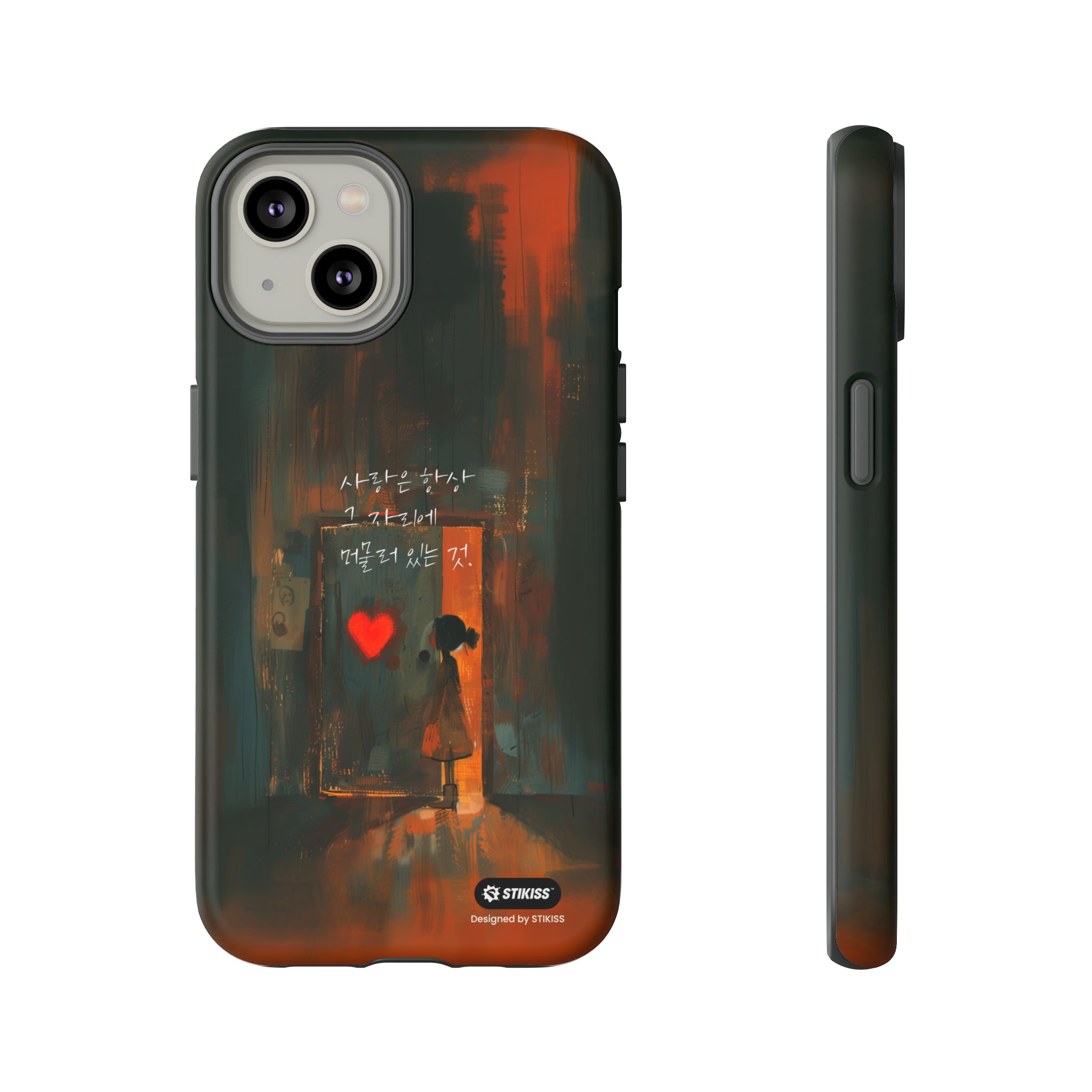 STIKISS™ Exploring Love Collection 002 - Love always Tough iPhone Cases