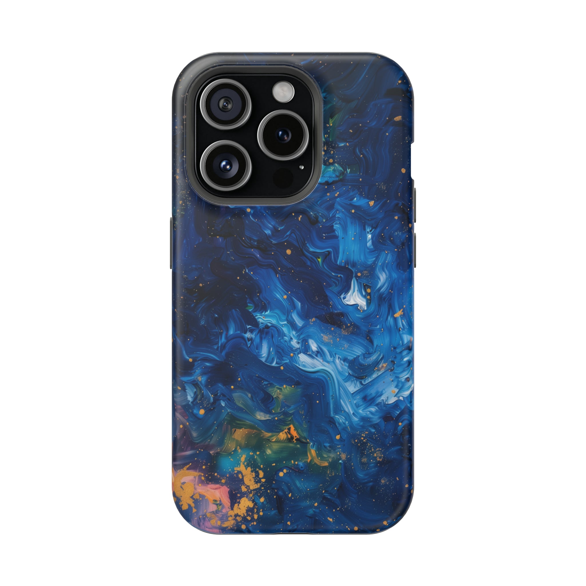 STIKISS™ Oil Paints Collection 01-013 Milky way iPhone MagSafe Tough Case