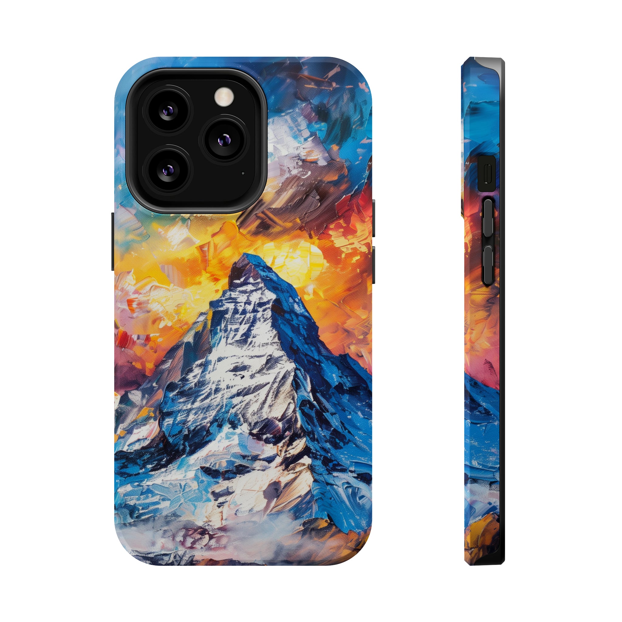 STIKISS™ Oil Paints Collection 01-009 Mount Everest iPhone MagSafe Tough Case