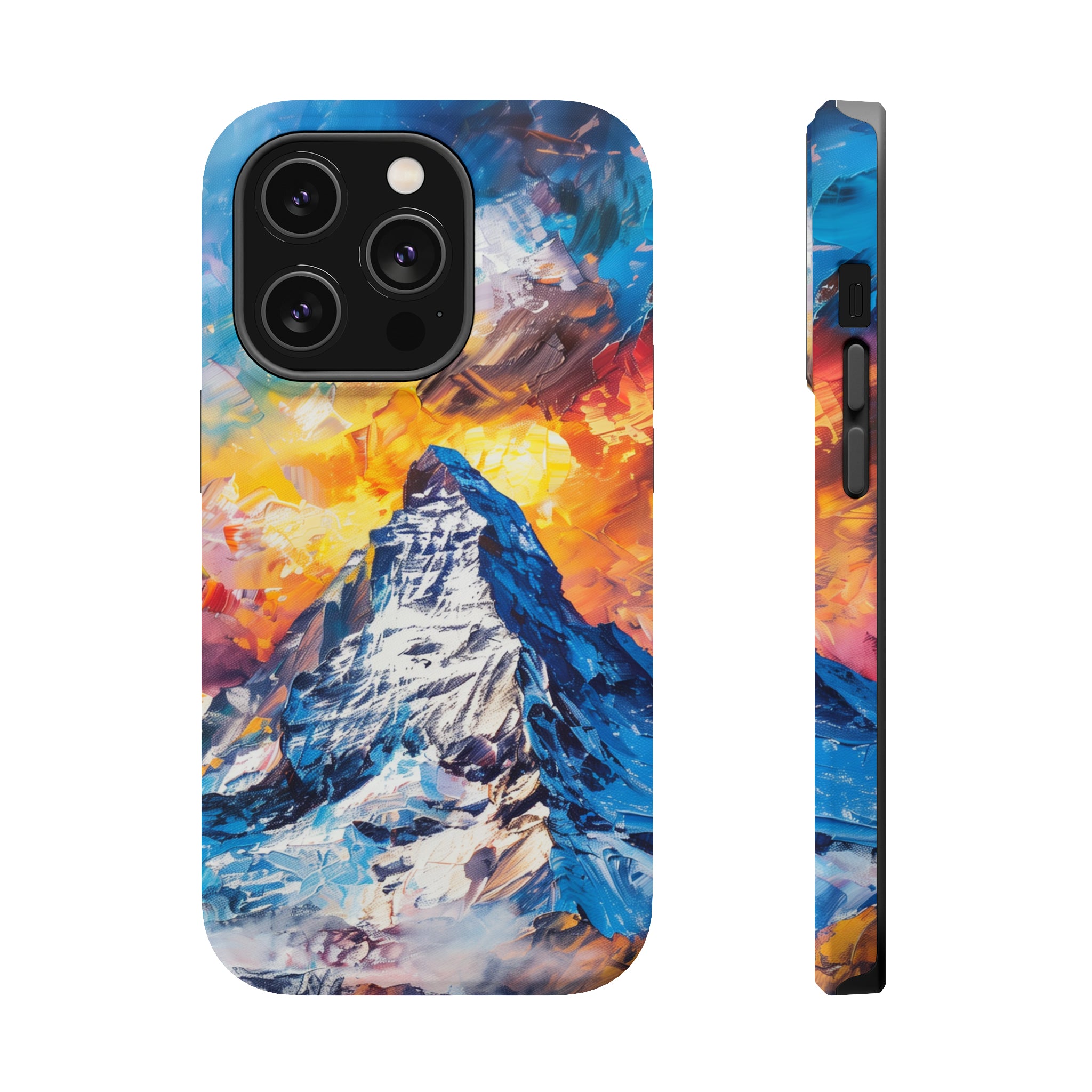 STIKISS™ Oil Paints Collection 01-009 Mount Everest iPhone MagSafe Tough Case