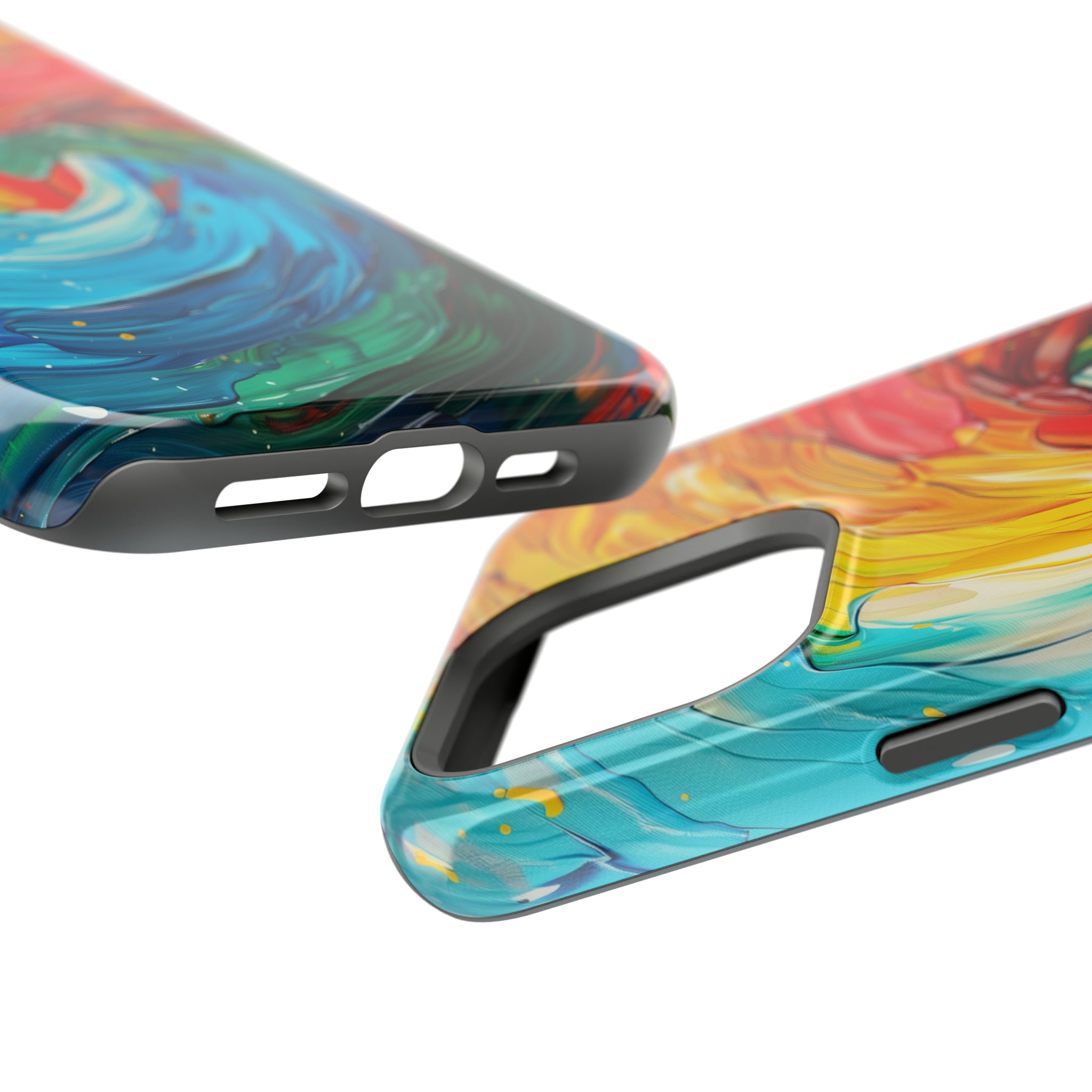 STIKISS™ Oil Paints Collection 01-018 Wave iPhone MagSafe Tough Case