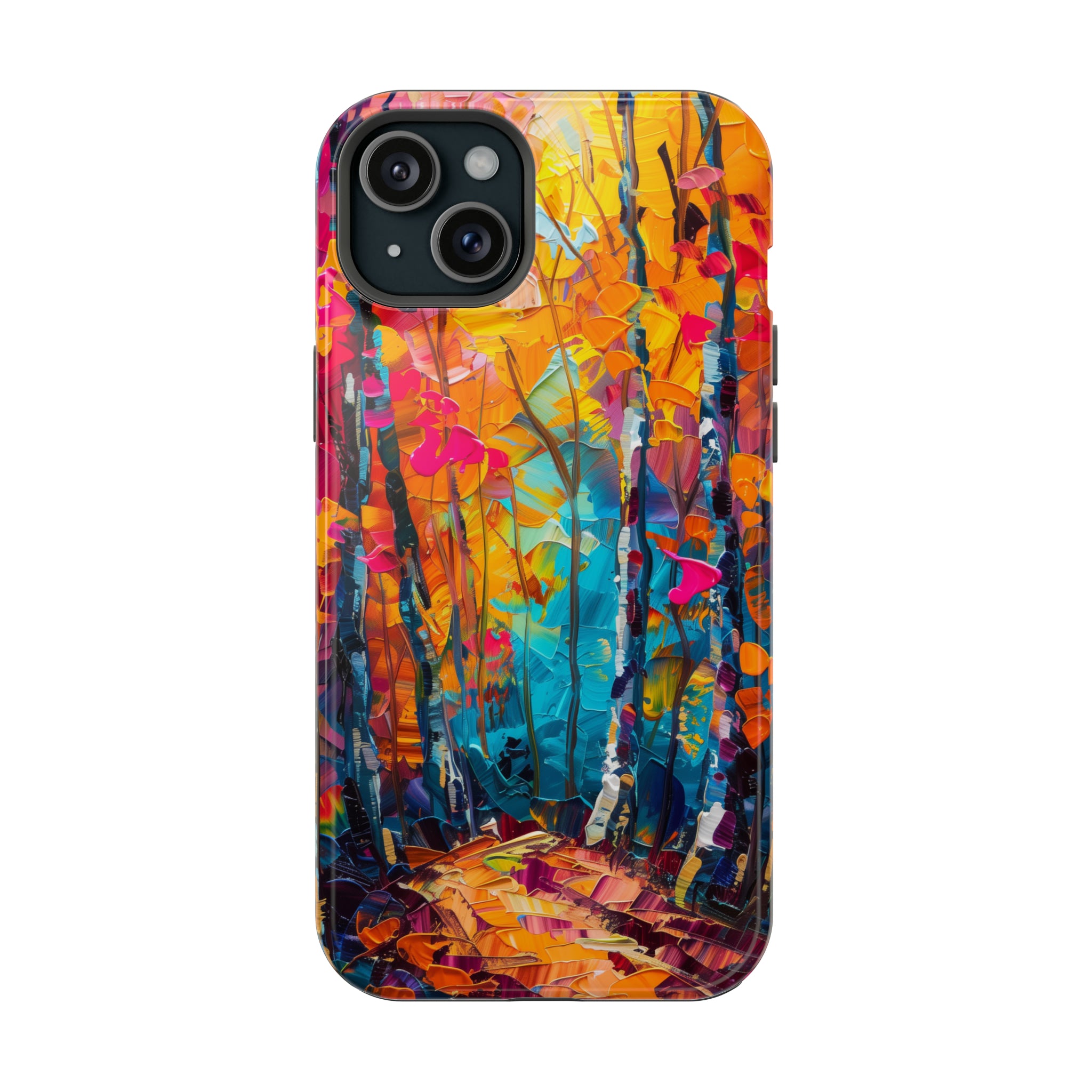 STIKISS™ Oil Paints Collection 01-002 Forest iPhone MagSafe Tough Case