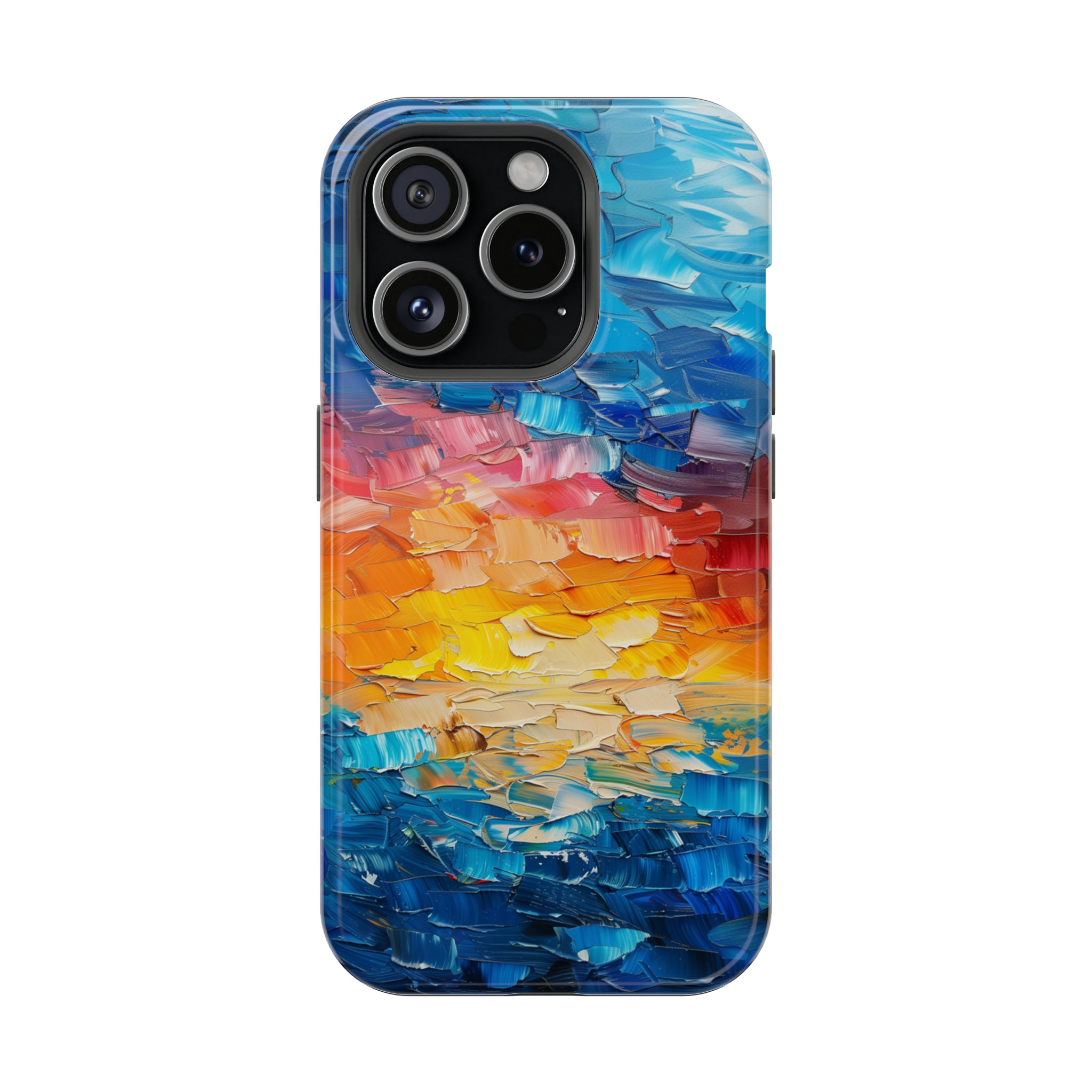 STIKISS™ Oil Paints Collection 01-004 Sunset iPhone MagSafe Tough Case