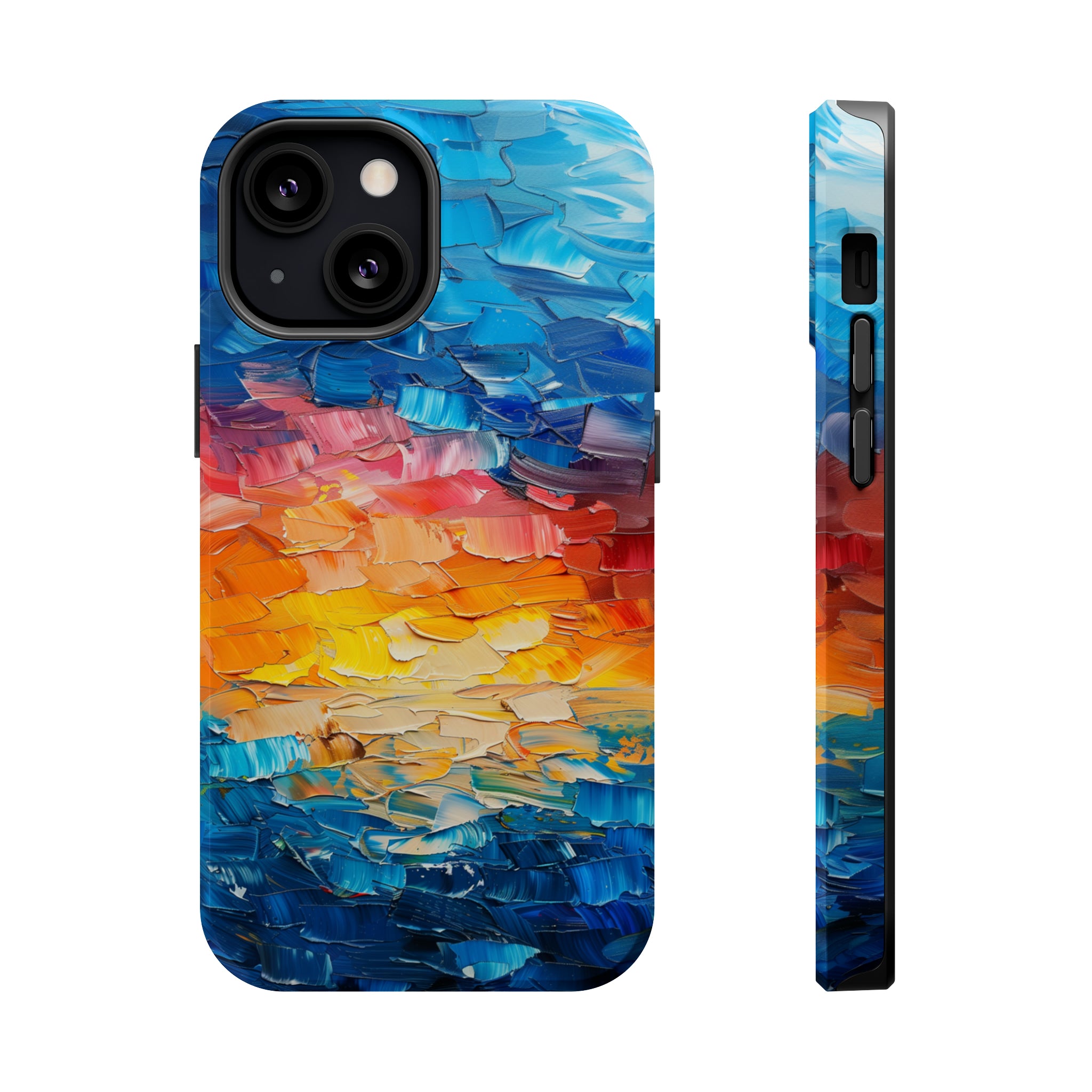 STIKISS™ Oil Paints Collection 01-004 Sunset iPhone MagSafe Tough Case