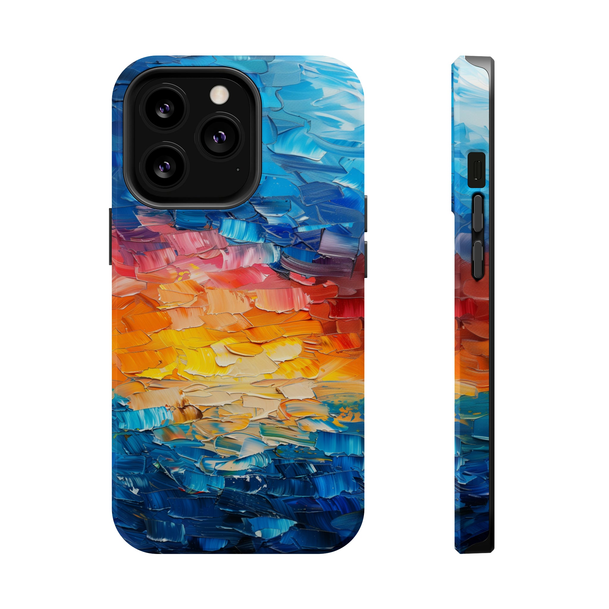 STIKISS™ Oil Paints Collection 01-004 Sunset iPhone MagSafe Tough Case