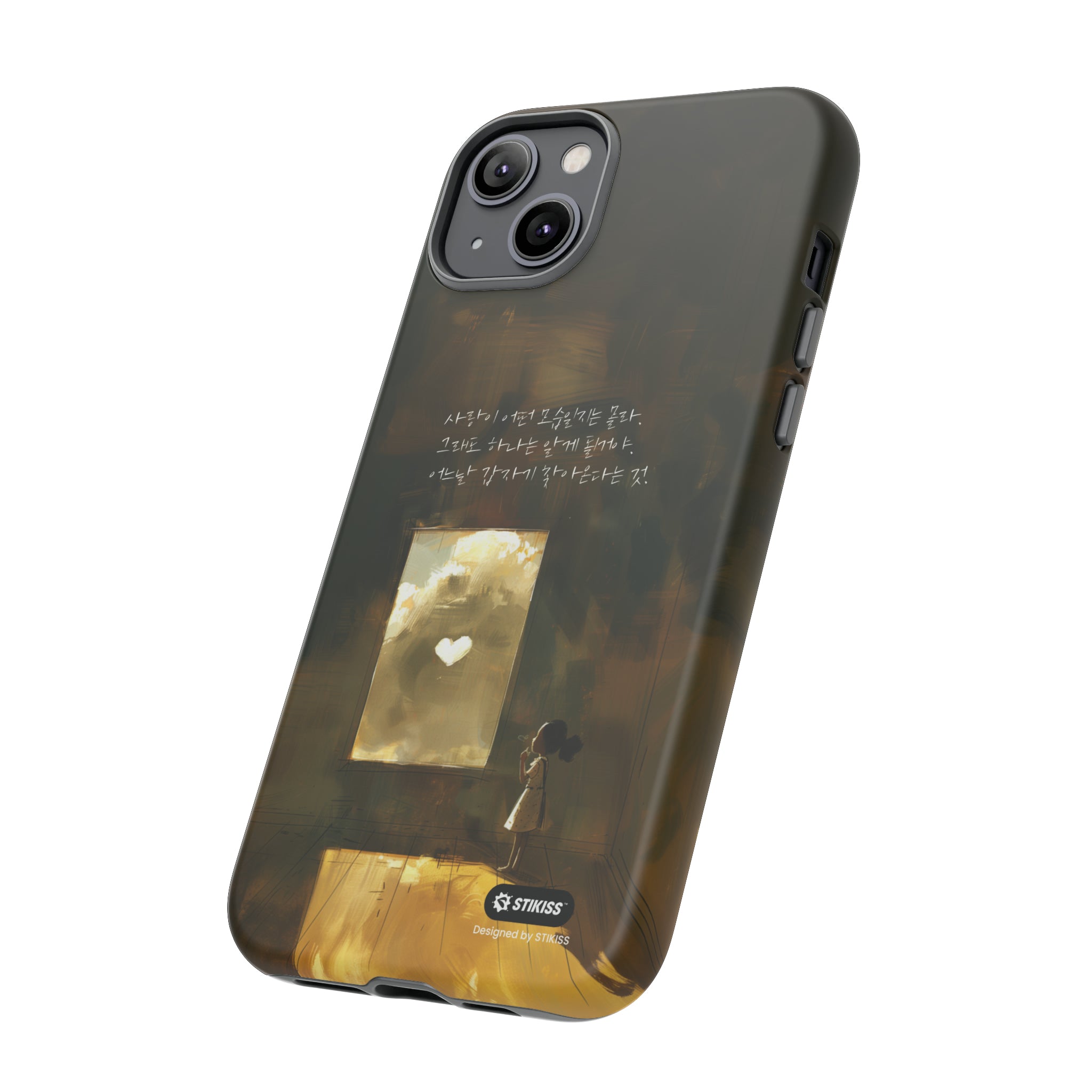 STIKISS™ Exploring Love Collection 004 - Love looks like Tough iPhone Cases