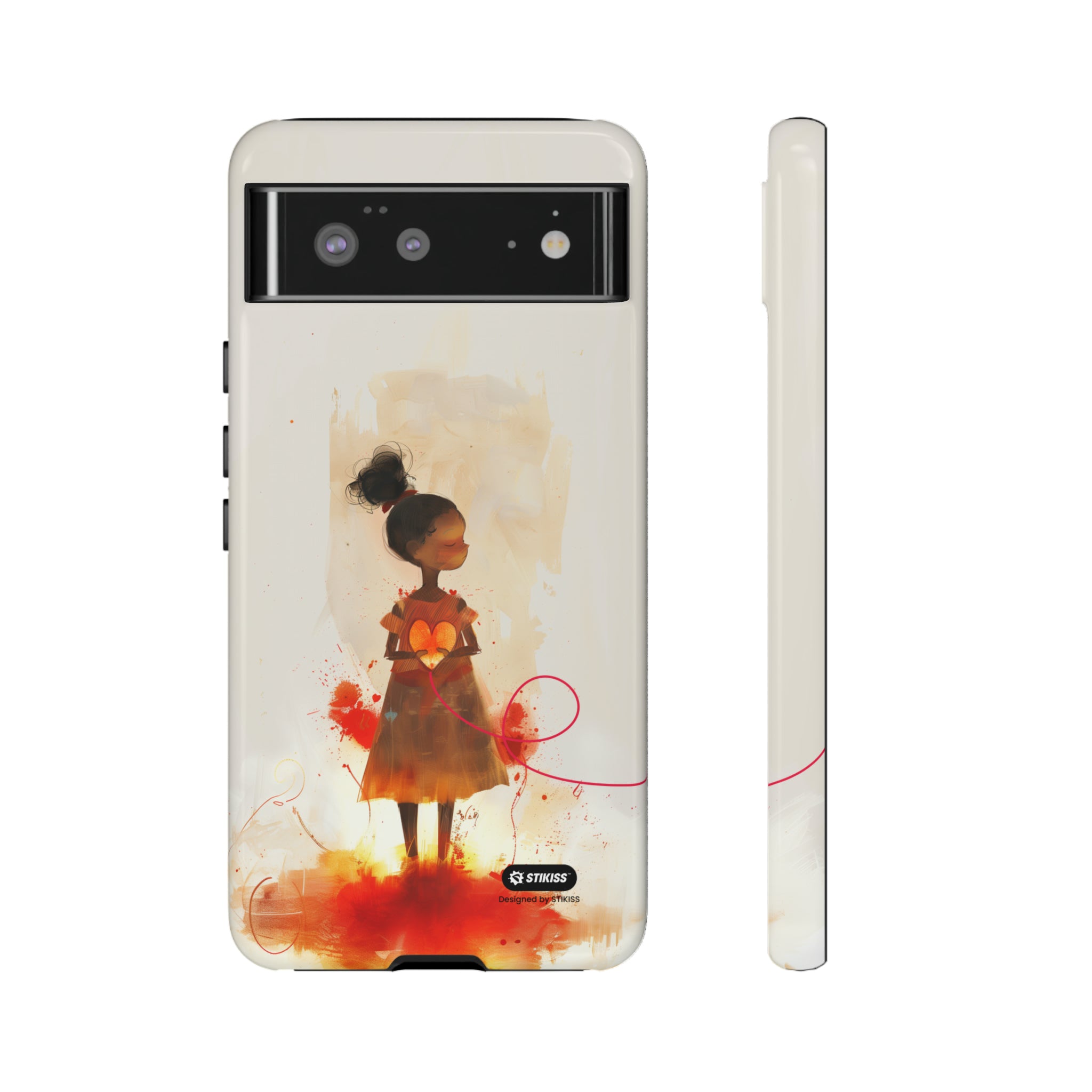 STIKISS™ Exploring Love Collection 010 - Lover Tough iPhone, Galaxy, Pixel phone Case