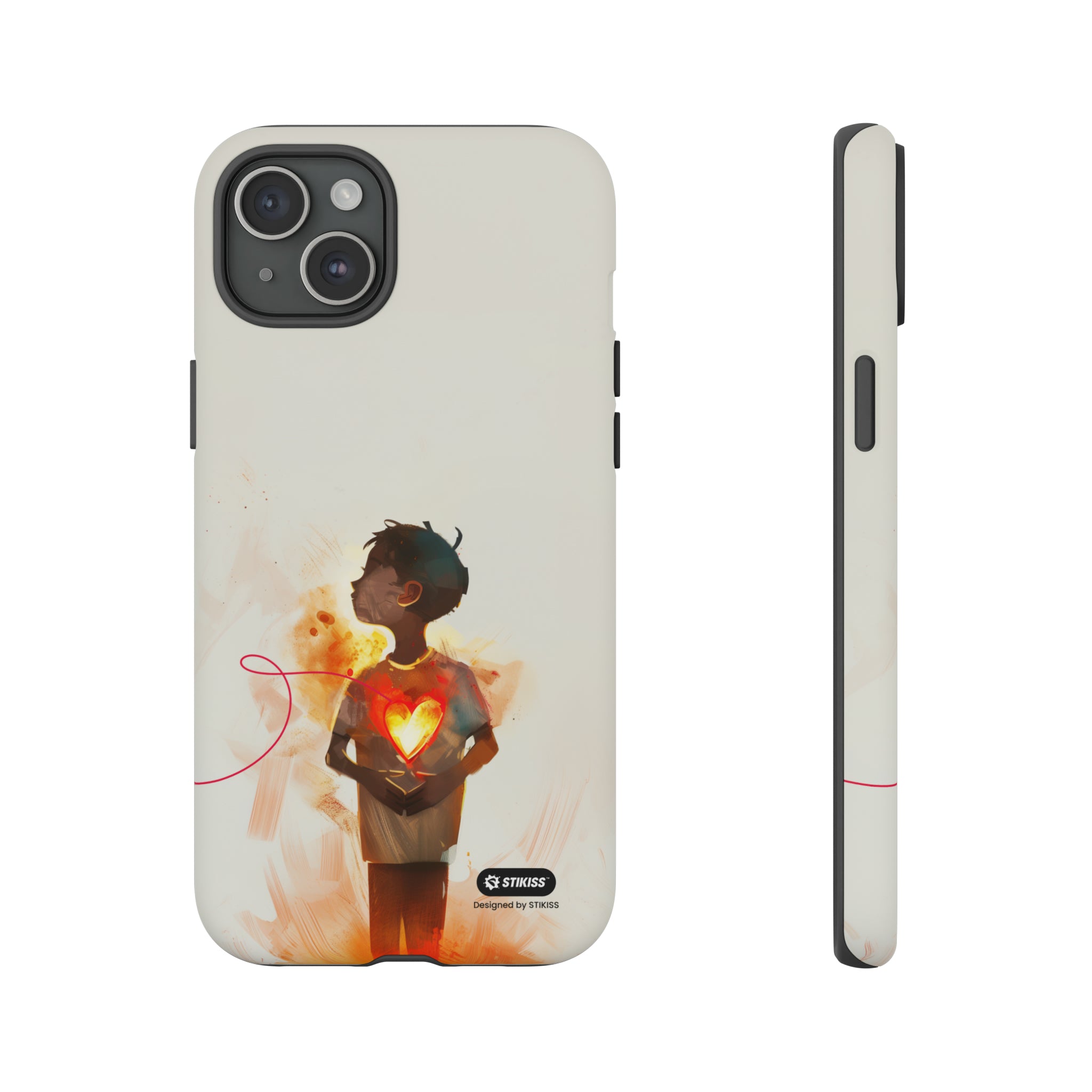 STIKISS™ Exploring Love Collection 011 - Lover Tough iPhone, Galaxy, Pixel phone Case