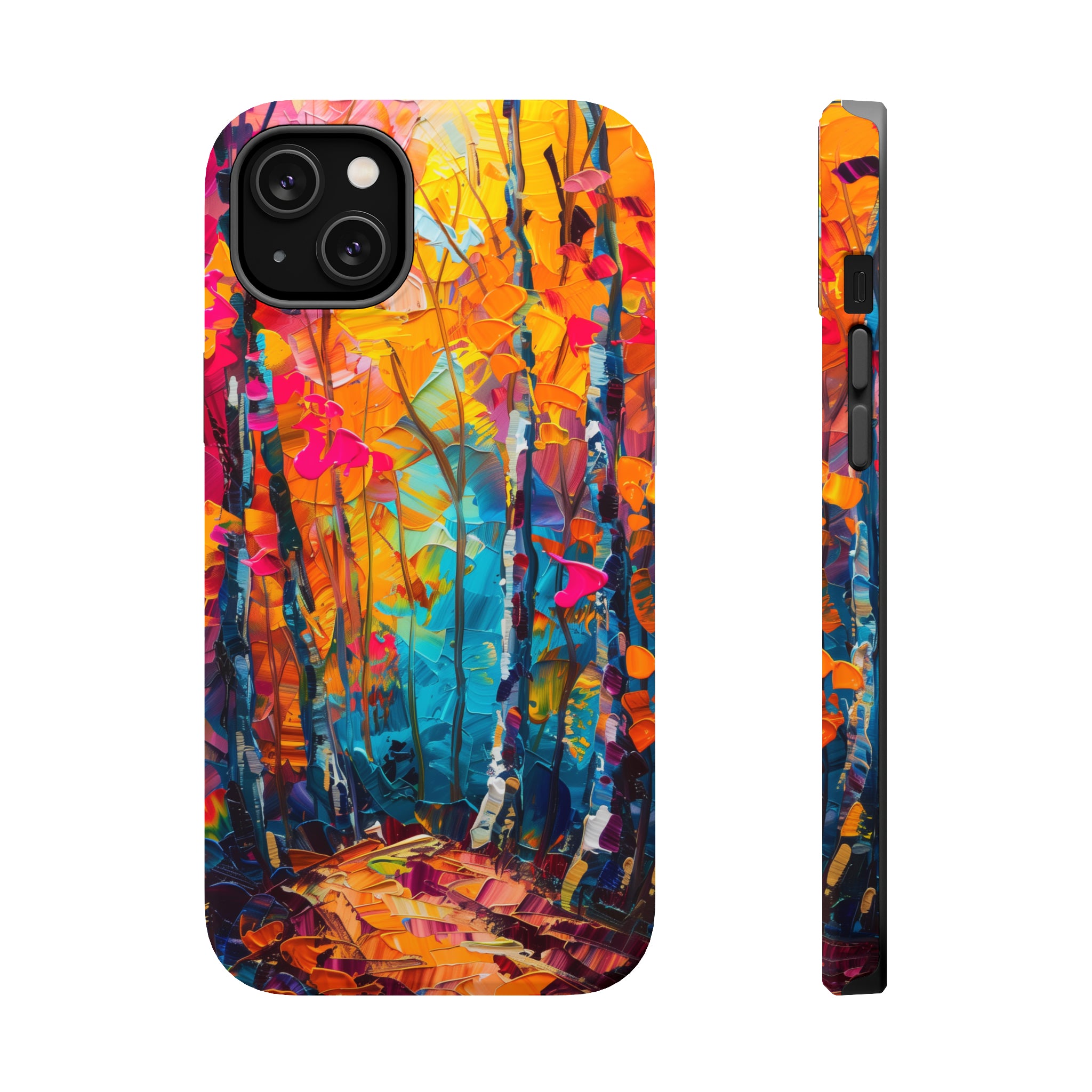 STIKISS™ Oil Paints Collection 01-002 Forest iPhone MagSafe Tough Case