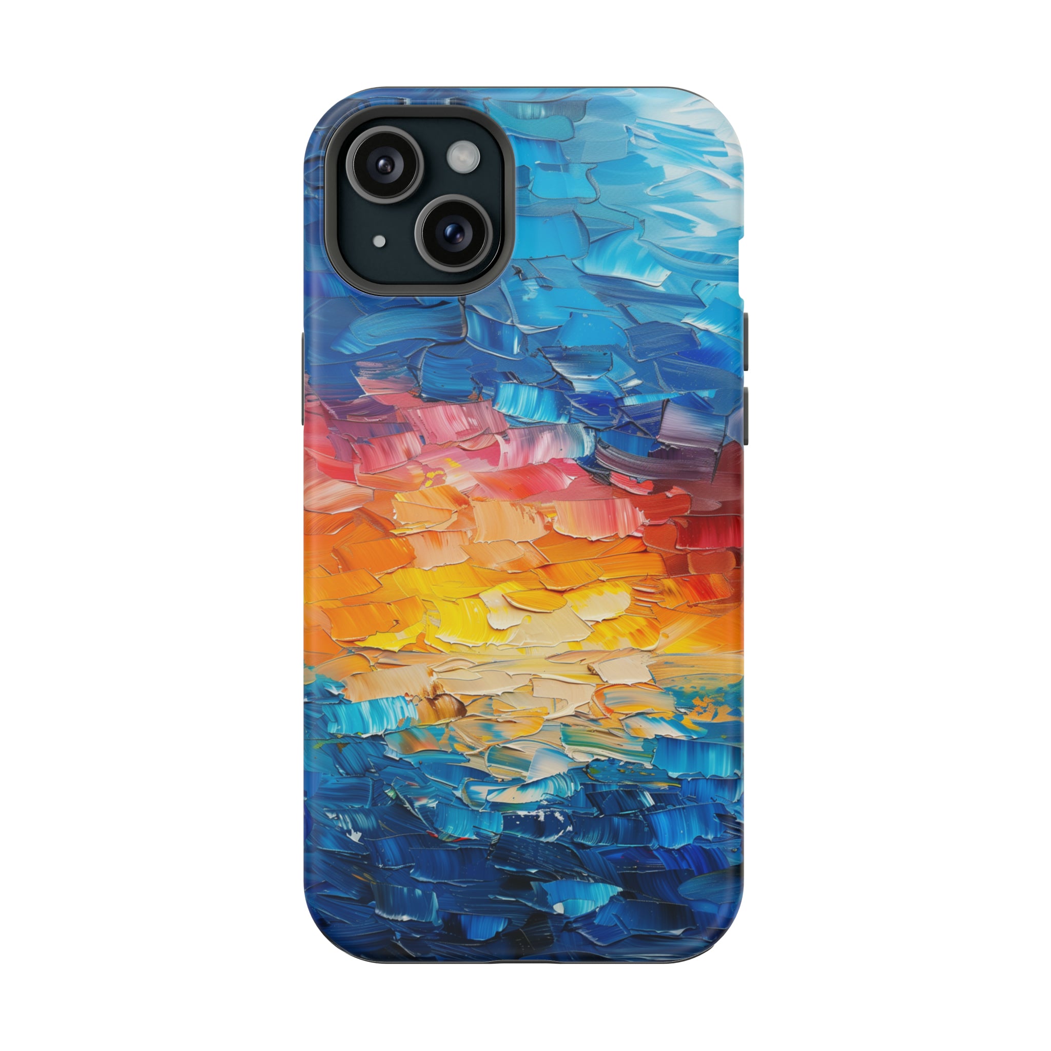 STIKISS™ Oil Paints Collection 01-004 Sunset iPhone MagSafe Tough Case