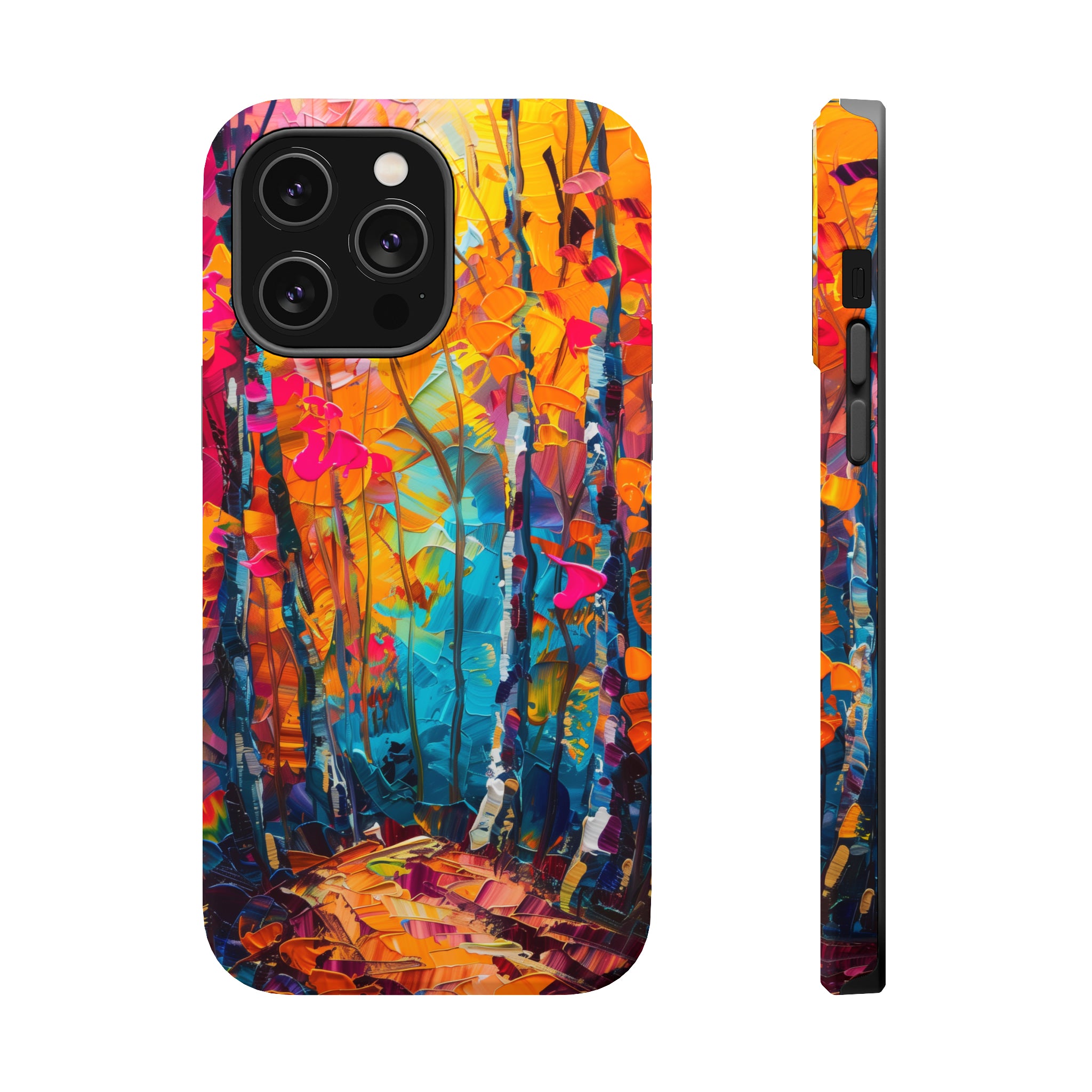 STIKISS™ Oil Paints Collection 01-002 Forest iPhone MagSafe Tough Case