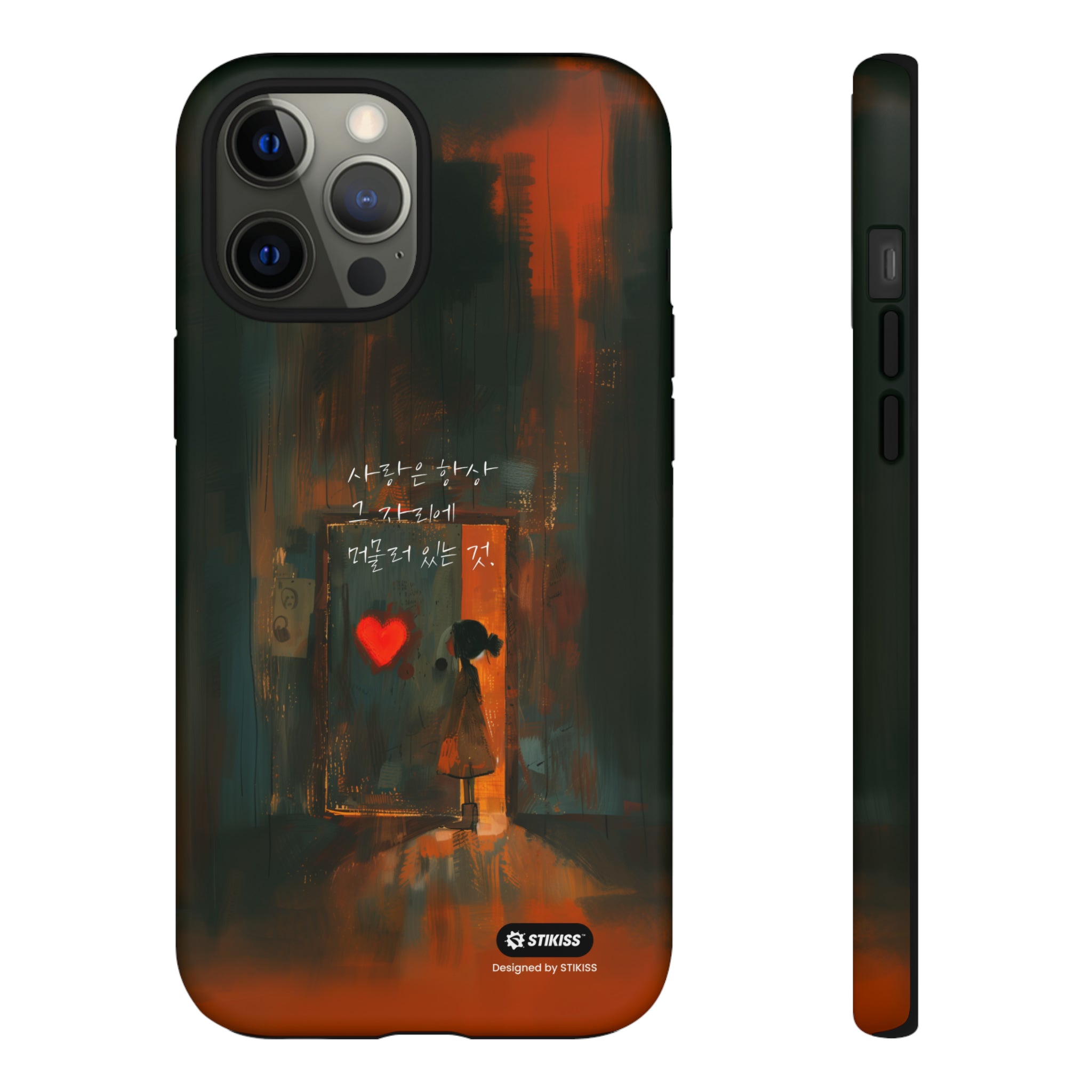 STIKISS™ Exploring Love Collection 002 - Love always Tough iPhone Cases