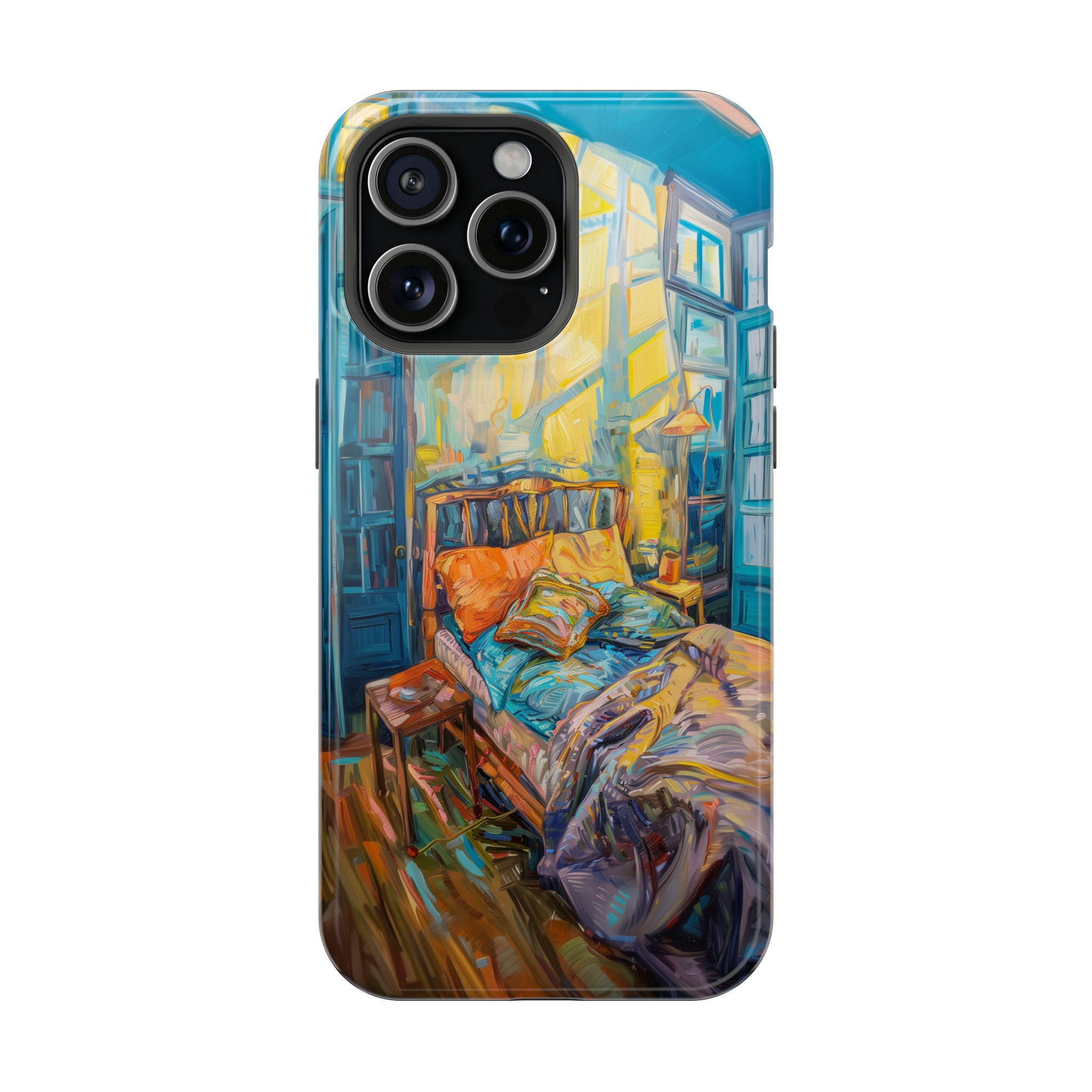 STIKISS™ Oil Paints Collection 01-020 Bed iPhone MagSafe Tough Case