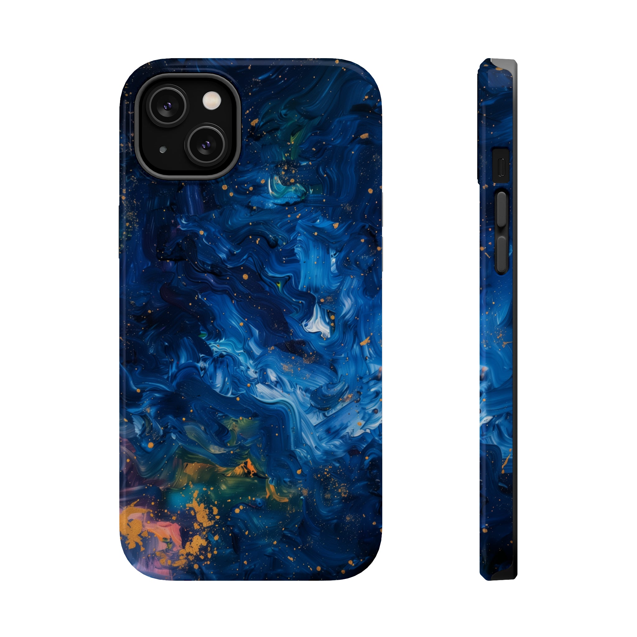 STIKISS™ Oil Paints Collection 01-013 Milky way iPhone MagSafe Tough Case