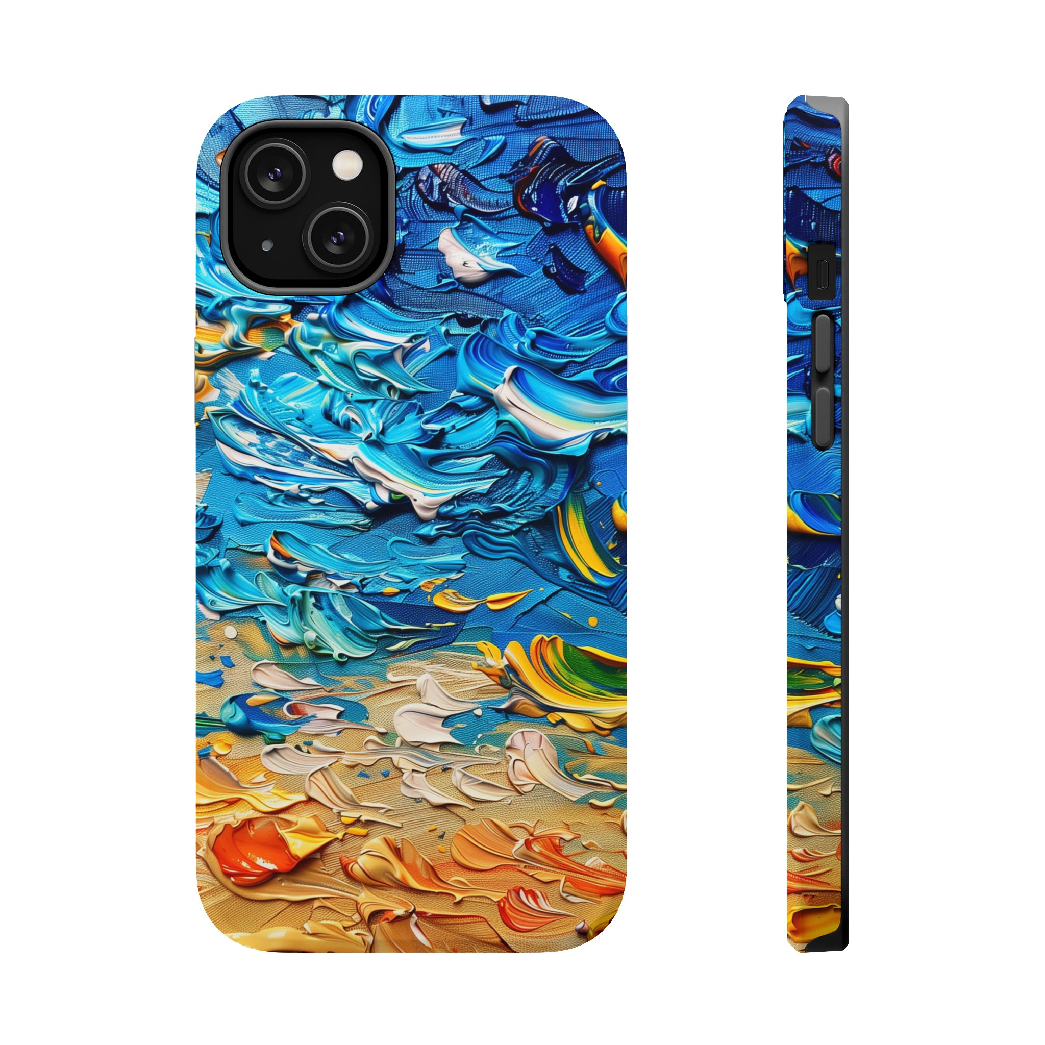 STIKISS™ Oil Paints Collection 01-008 Beach iPhone MagSafe Tough Case