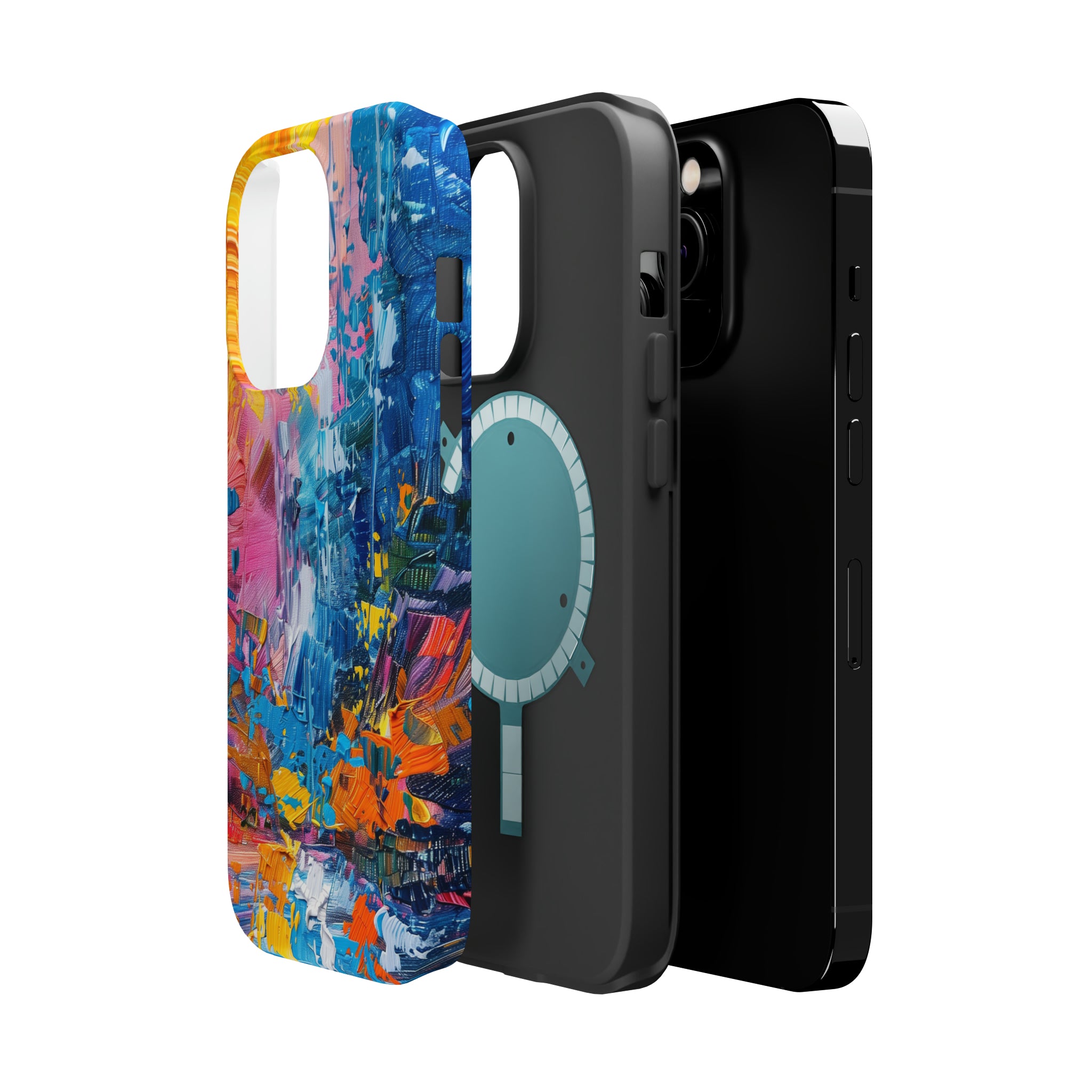 STIKISS™ Oil Paints Collection 01-010 Niagara Falls iPhone MagSafe Tough Case