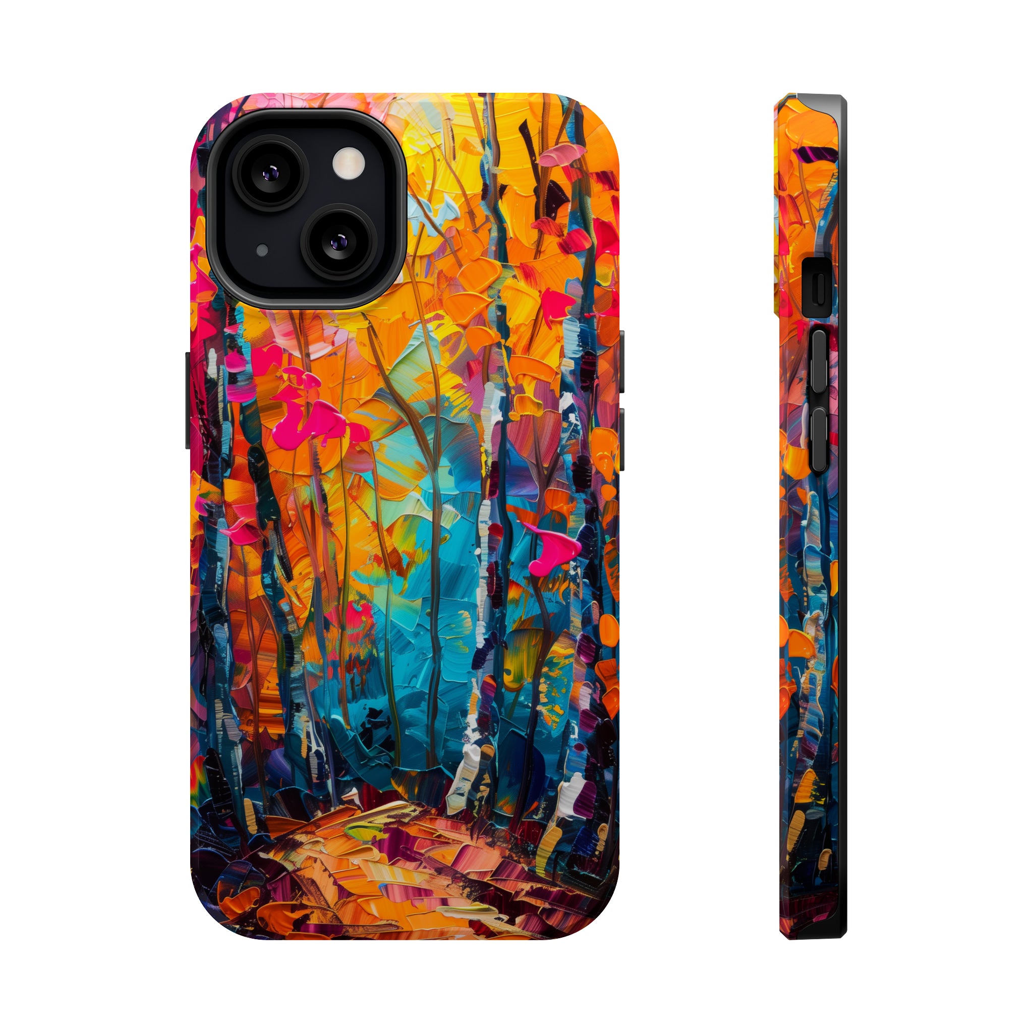 STIKISS™ Oil Paints Collection 01-002 Forest iPhone MagSafe Tough Case