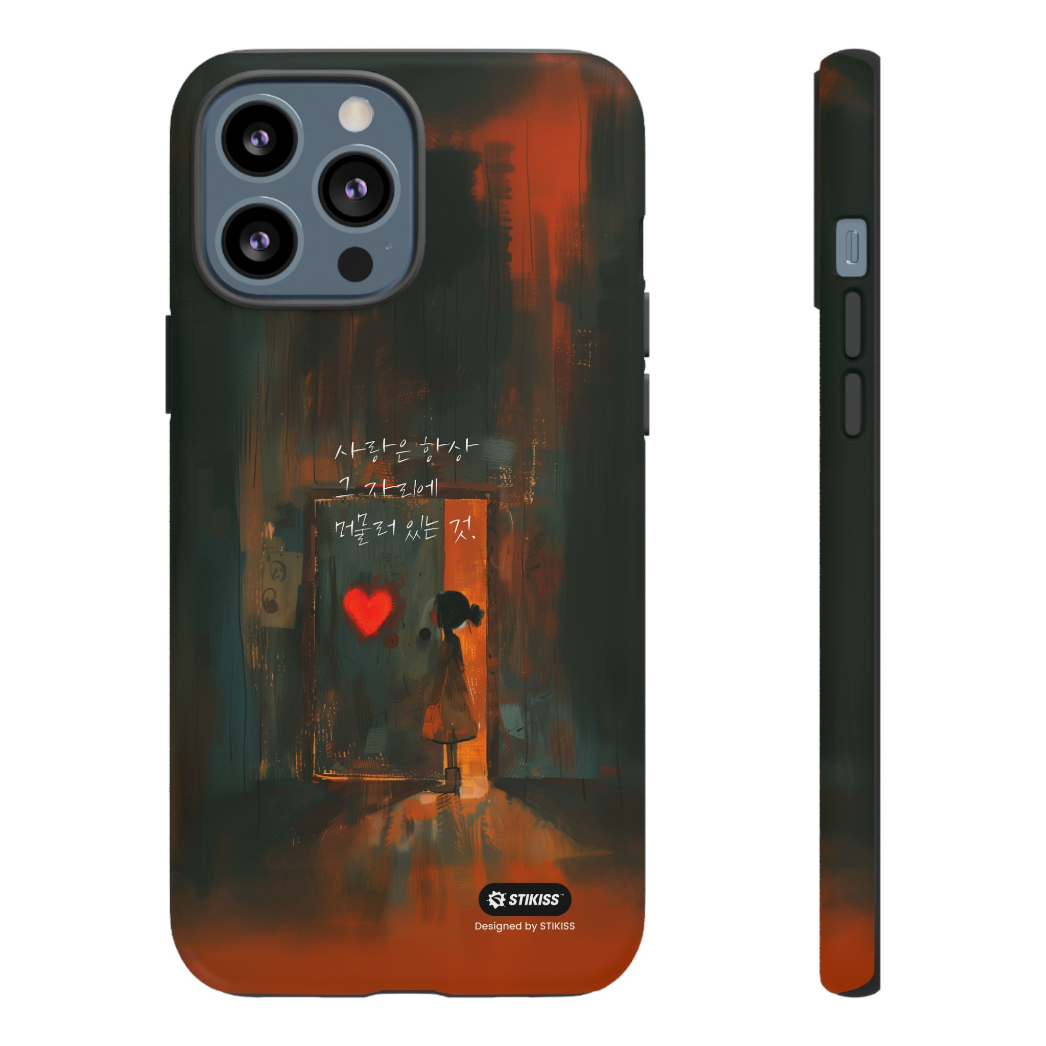 STIKISS™ Exploring Love Collection 002 - Love always Tough iPhone Cases