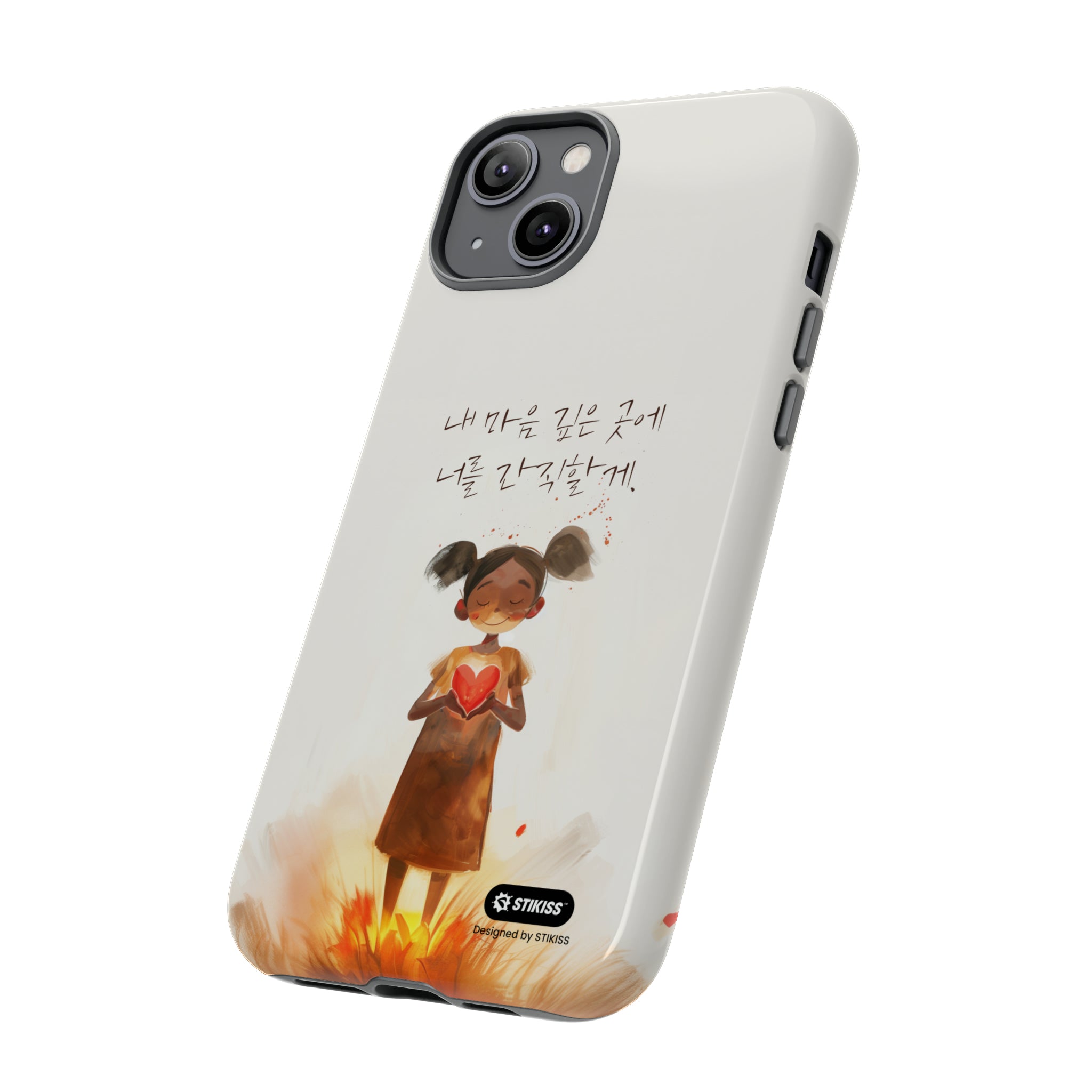 STIKISS™ Exploring Love Collection 005 - deep in my heart Tough iPhone Cases