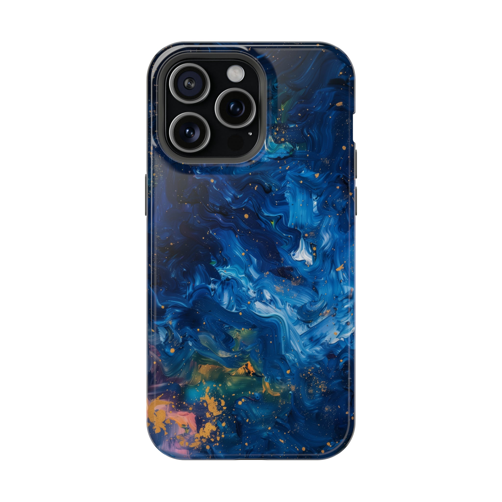 STIKISS™ Oil Paints Collection 01-013 Milky way iPhone MagSafe Tough Case