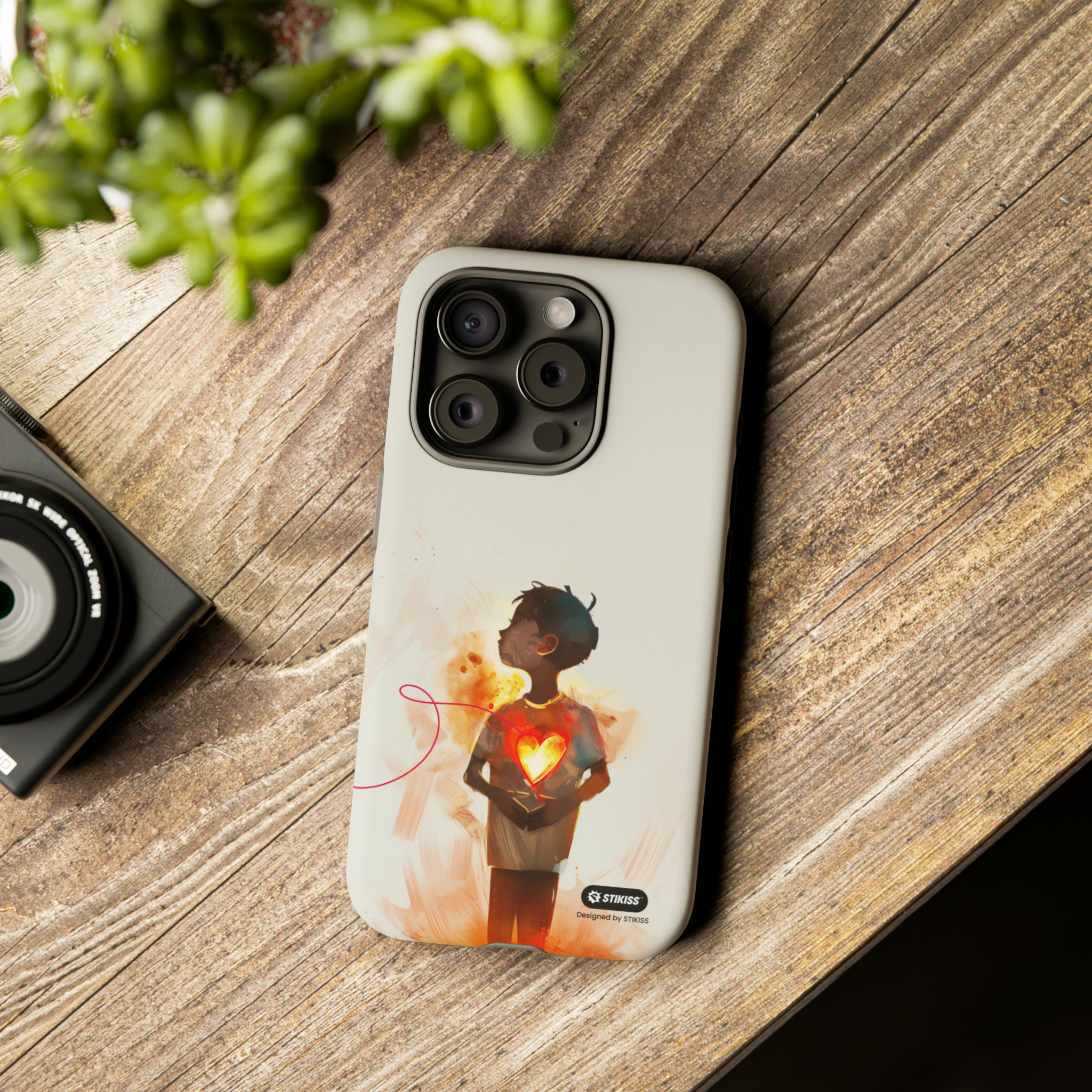 STIKISS™ Exploring Love Collection 011 - Lover Tough iPhone, Galaxy, Pixel phone Case