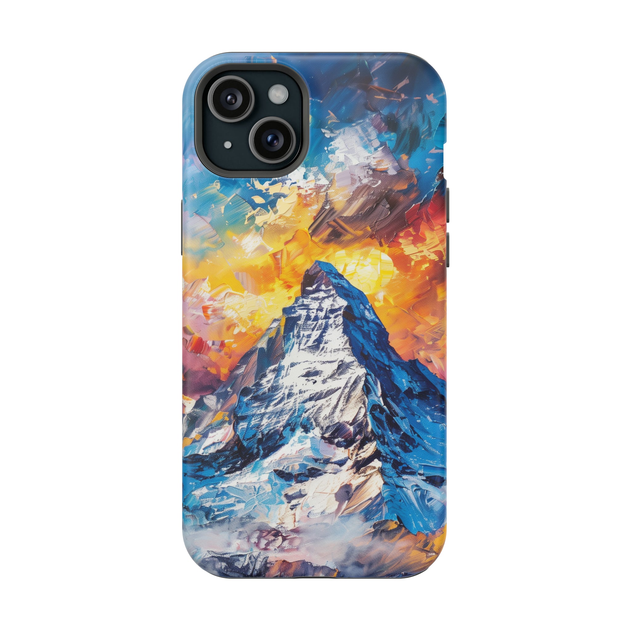 STIKISS™ Oil Paints Collection 01-009 Mount Everest iPhone MagSafe Tough Case