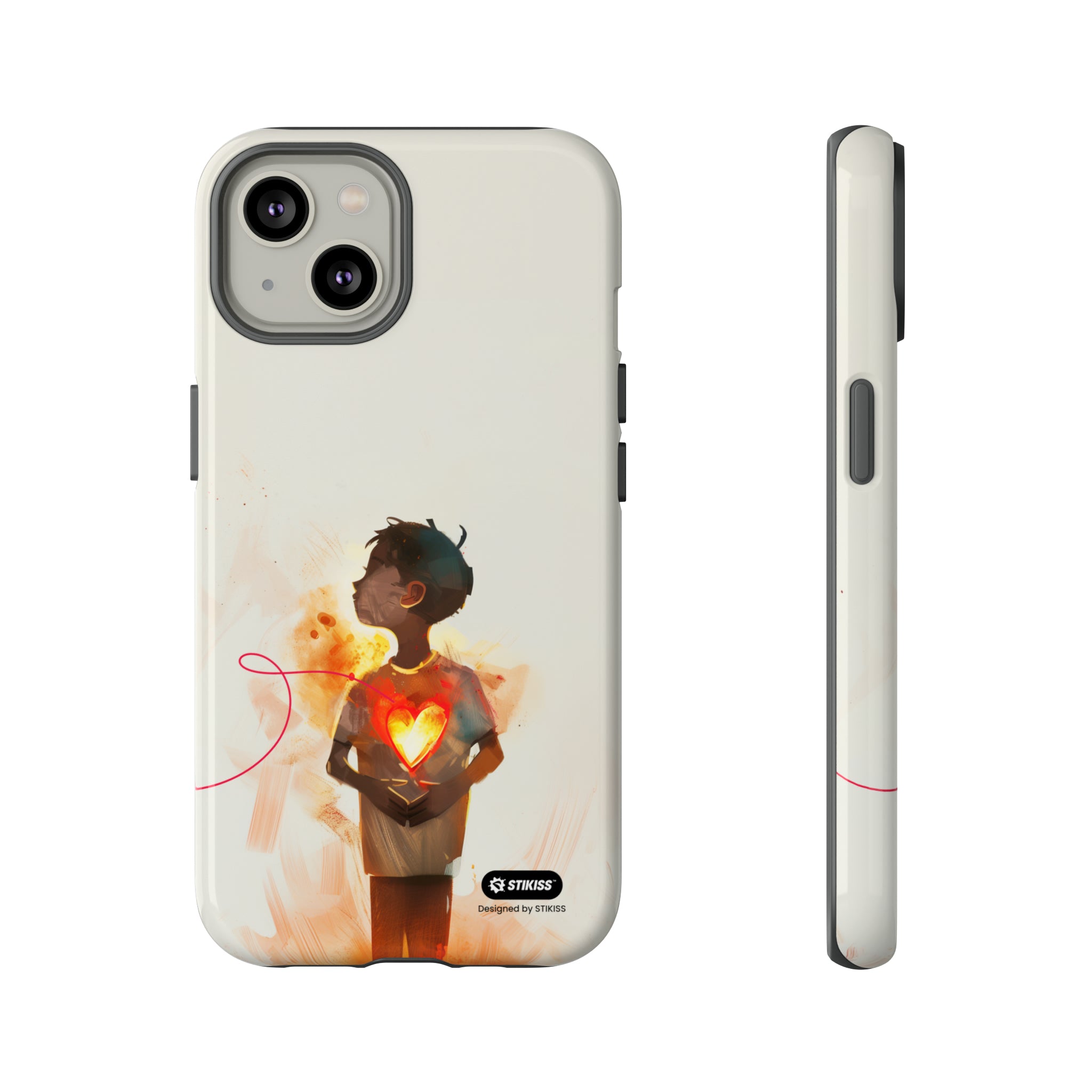 STIKISS™ Exploring Love Collection 011 - Lover Tough iPhone, Galaxy, Pixel phone Case