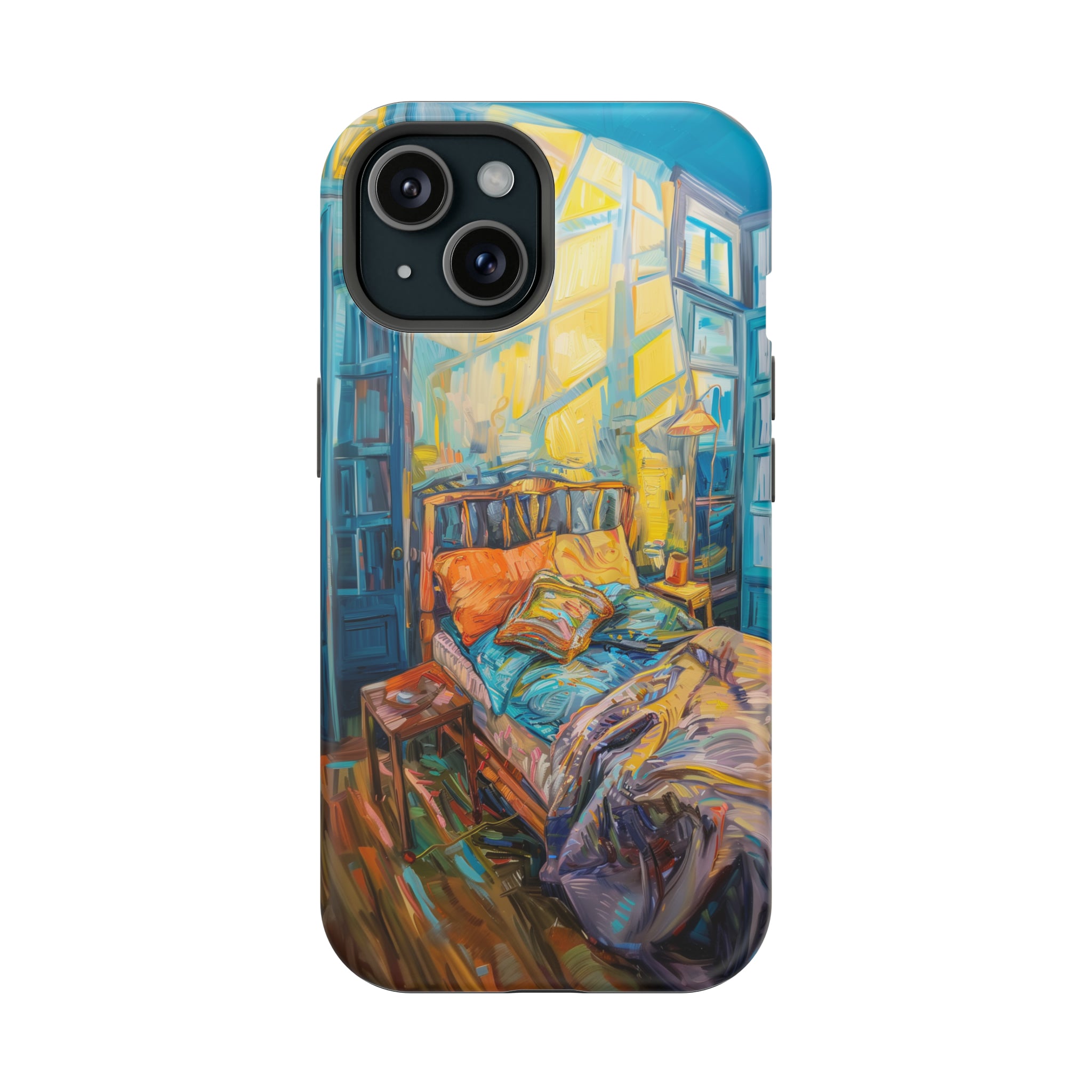 STIKISS™ Oil Paints Collection 01-020 Bed iPhone MagSafe Tough Case