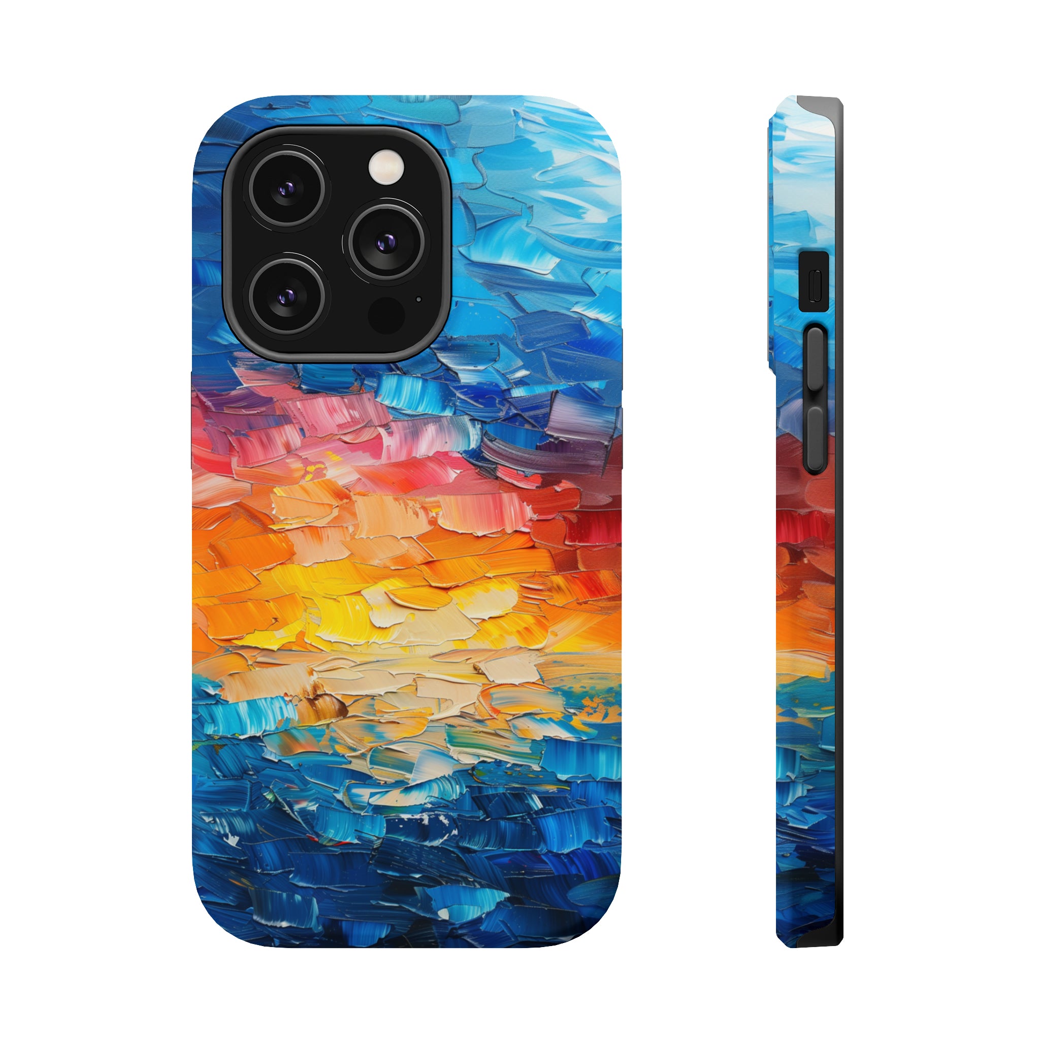 STIKISS™ Oil Paints Collection 01-004 Sunset iPhone MagSafe Tough Case