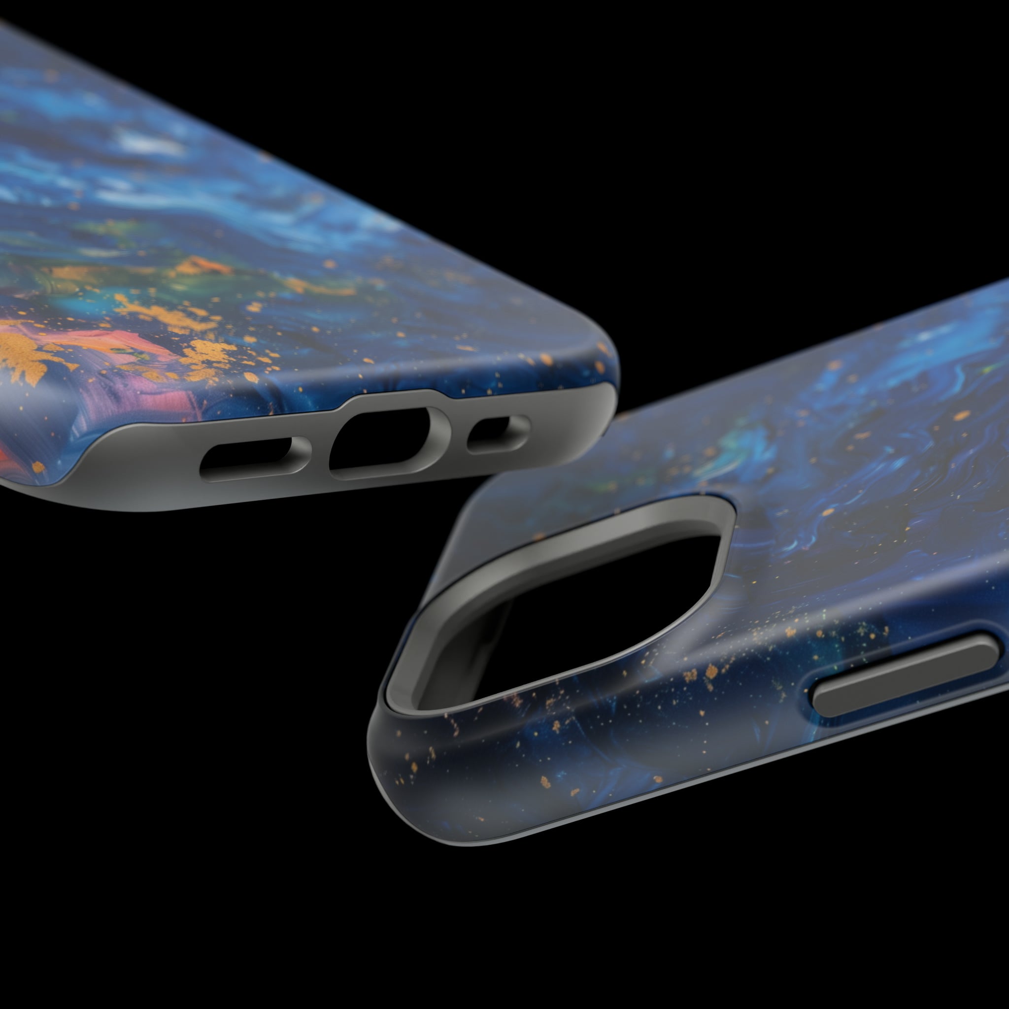 STIKISS™ Oil Paints Collection 01-013 Milky way iPhone MagSafe Tough Case