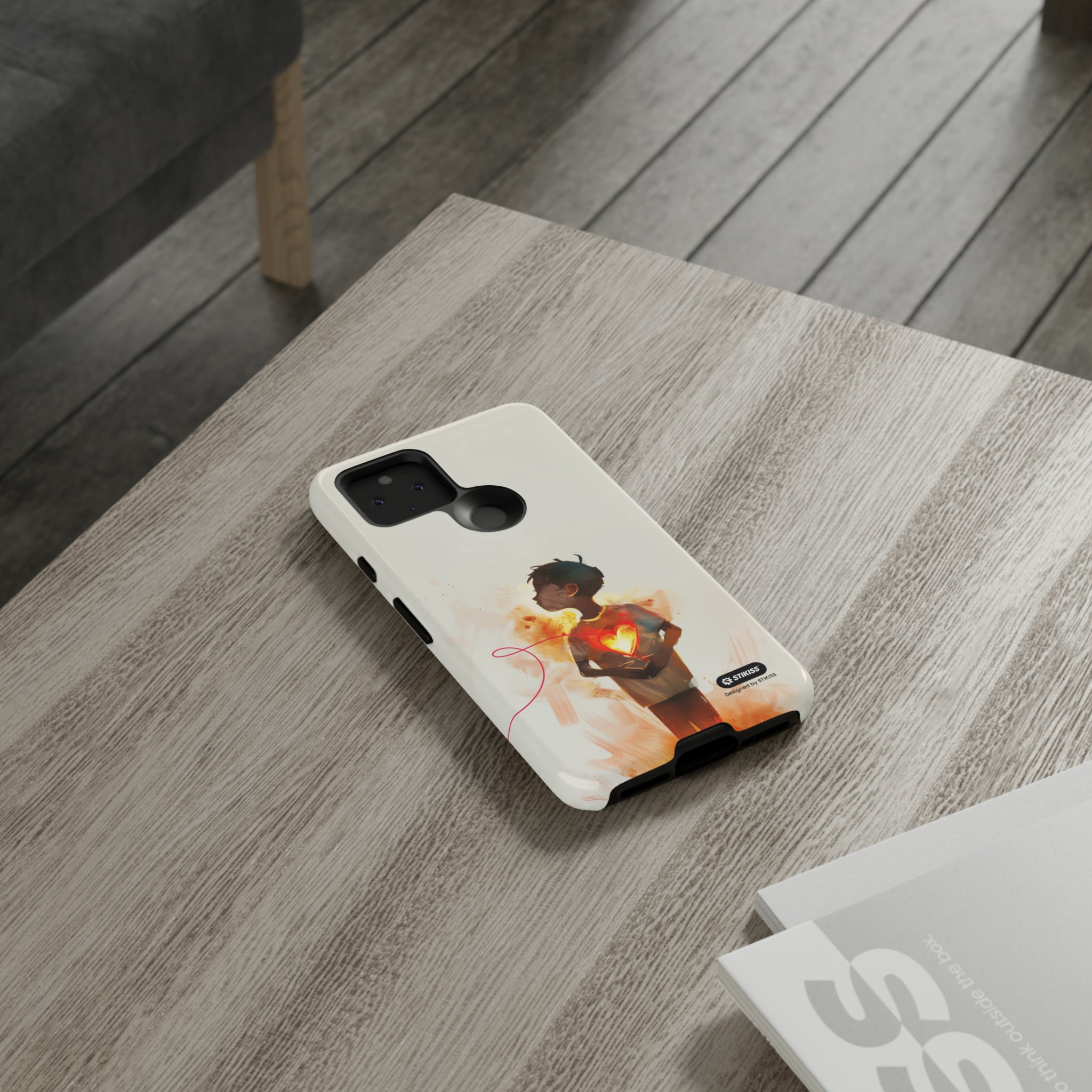 STIKISS™ Exploring Love Collection 011 - Lover Tough iPhone, Galaxy, Pixel phone Case