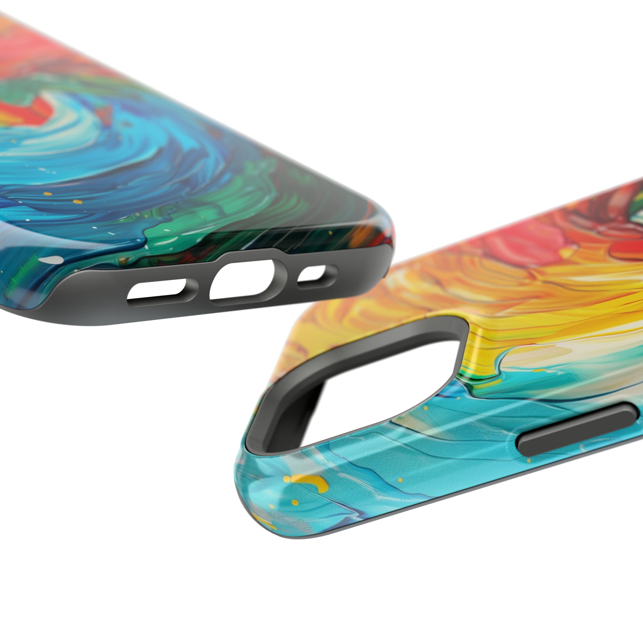 STIKISS™ Oil Paints Collection 01-018 Wave iPhone MagSafe Tough Case