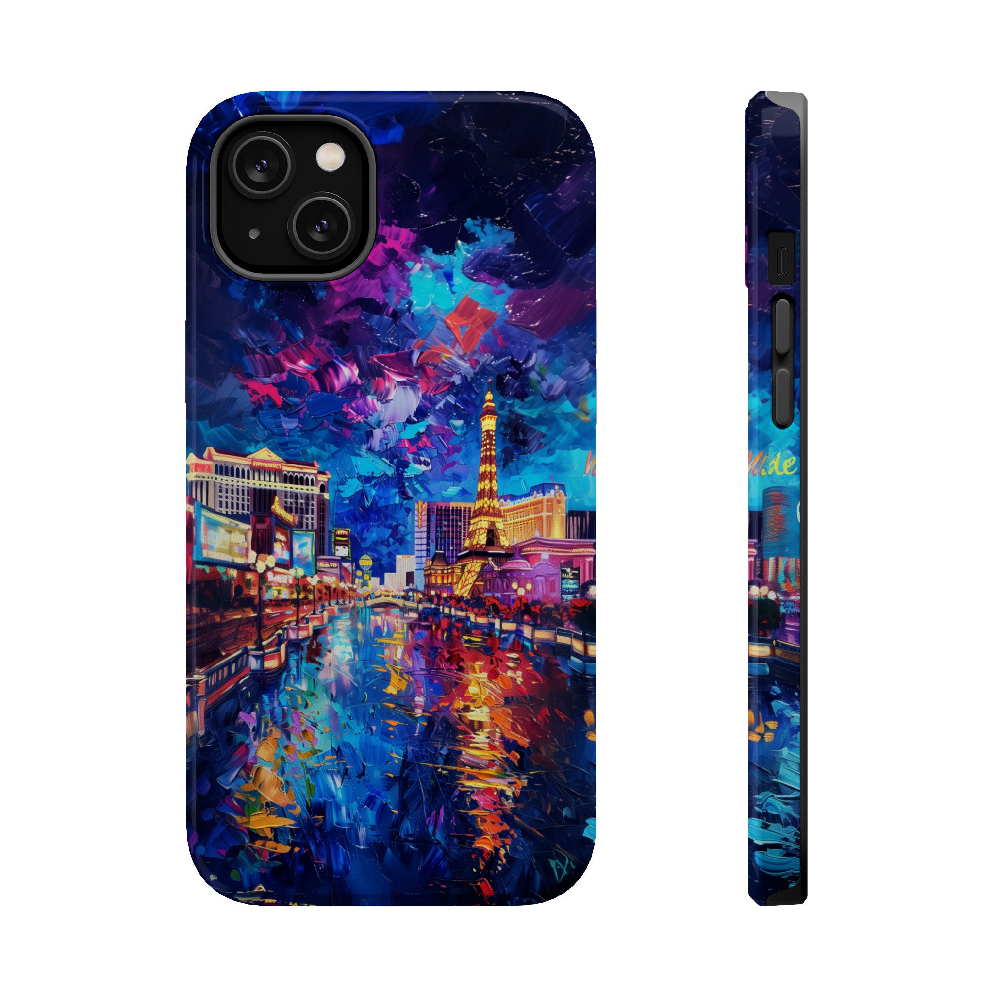 STIKISS™ Oil Paints Collection 01-012 Las Vegas iPhone MagSafe Tough Case