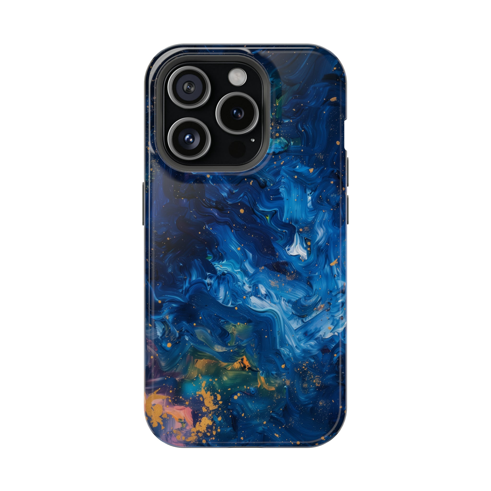 STIKISS™ Oil Paints Collection 01-013 Milky way iPhone MagSafe Tough Case