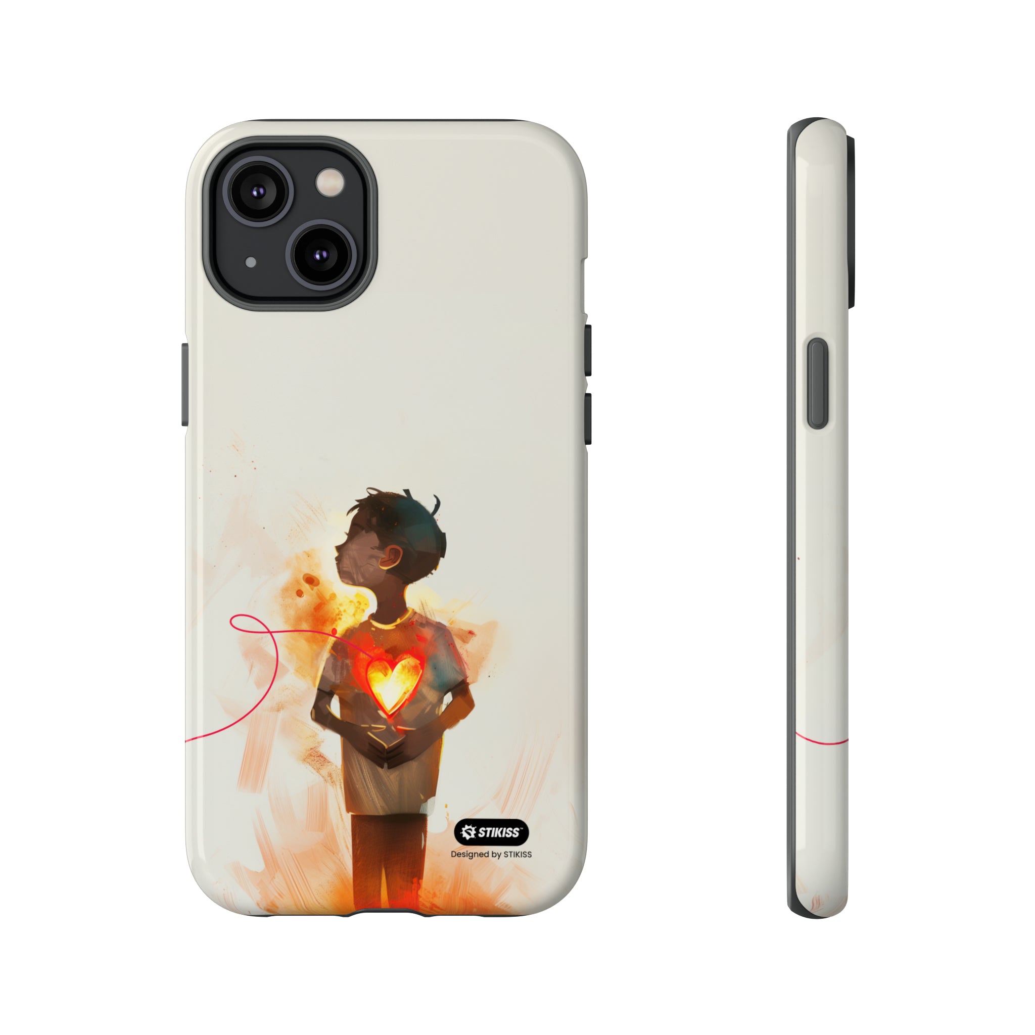 STIKISS™ Exploring Love Collection 011 - Lover Tough iPhone, Galaxy, Pixel phone Case