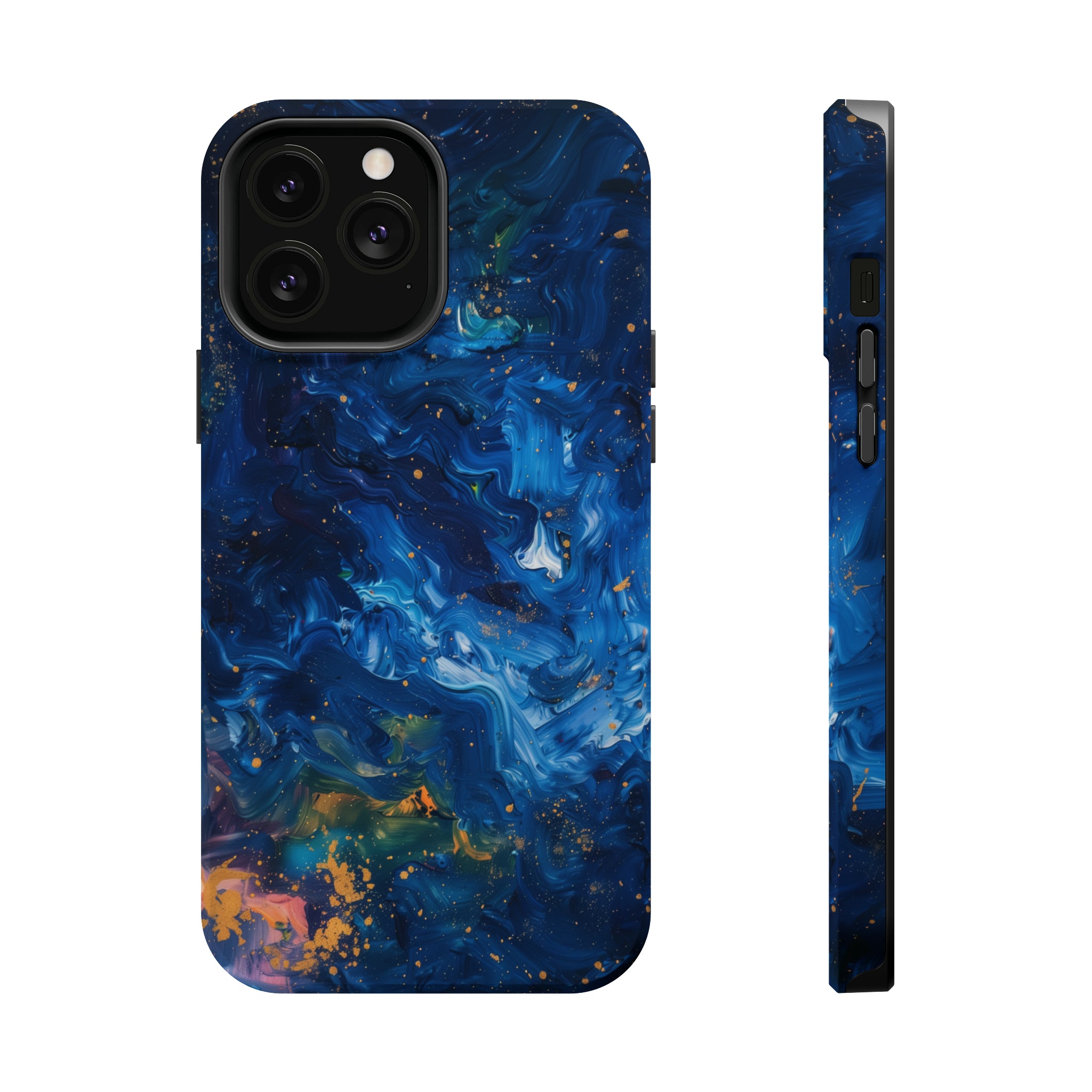 STIKISS™ Oil Paints Collection 01-013 Milky way iPhone MagSafe Tough Case